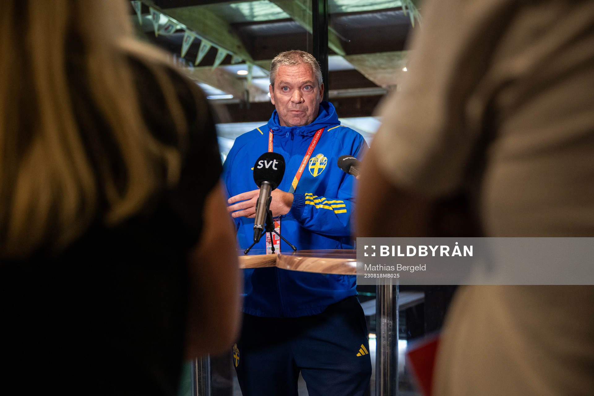 Martin Fredman, Head of security for the Swedish Football