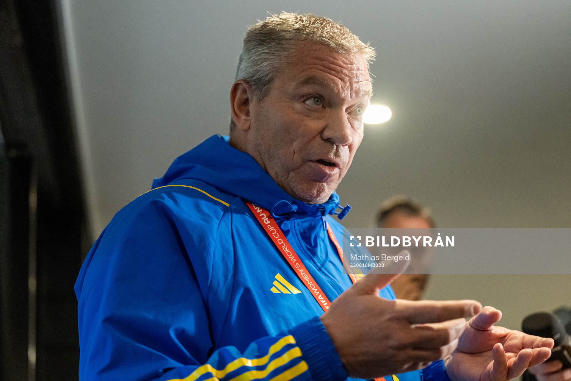 Martin Fredman, Head of security for the Swedish Football