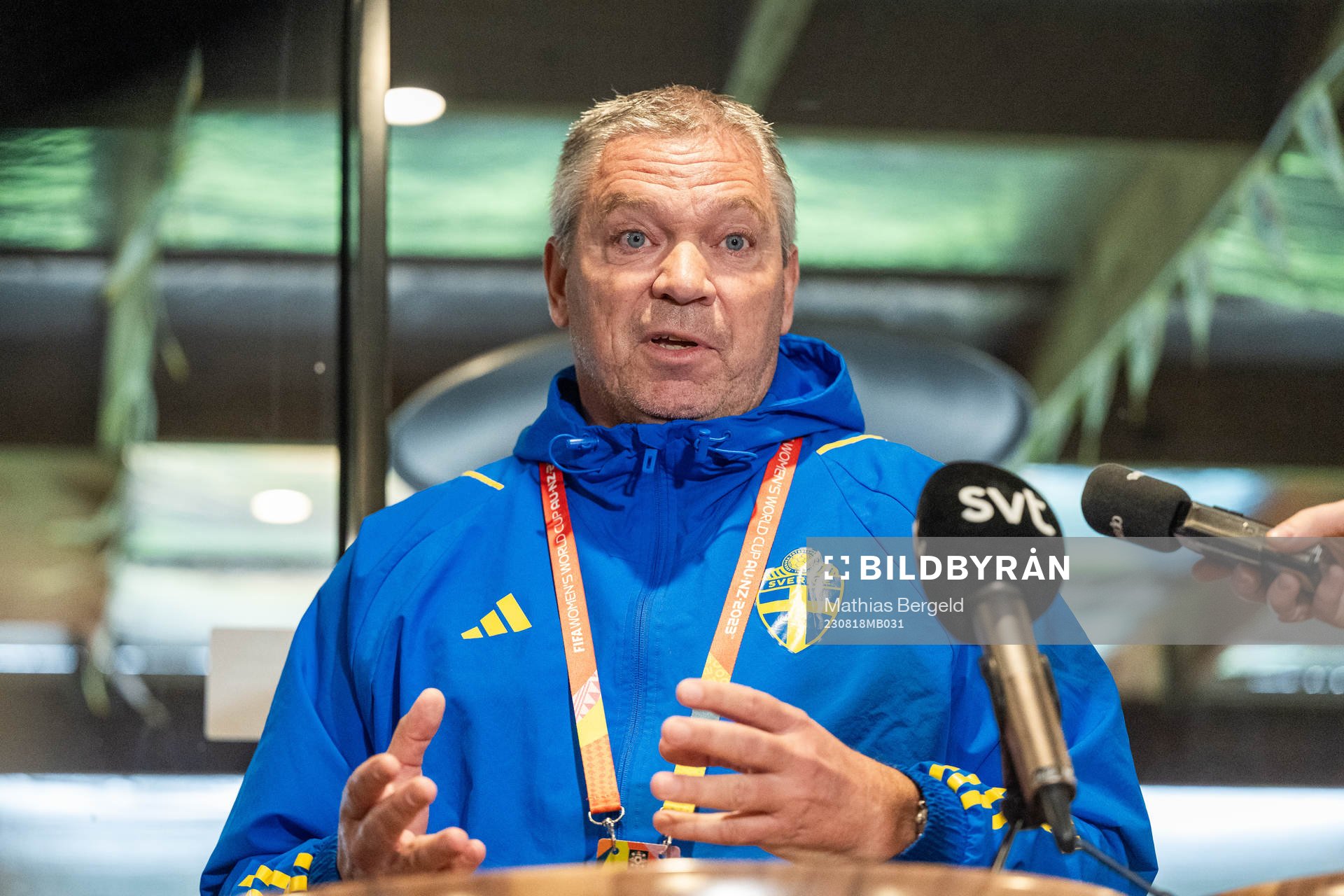 Martin Fredman, Head of security for the Swedish Football