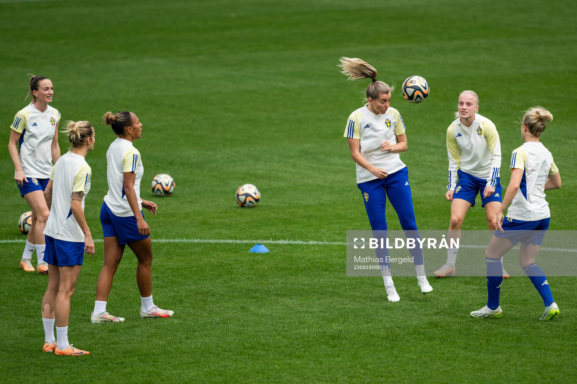 Linda Sembrant, Anna Sandberg and Rebecka Blomqvist of the