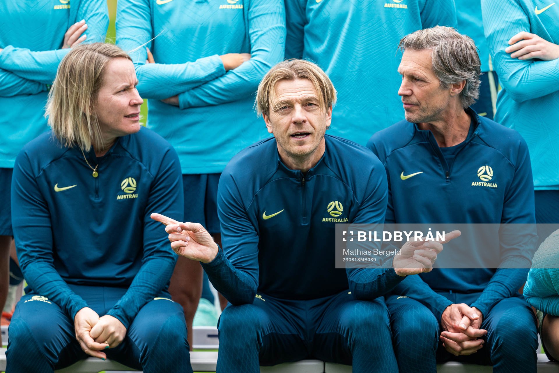 Head coach Tony Gustavsson and Assistant coach Jens