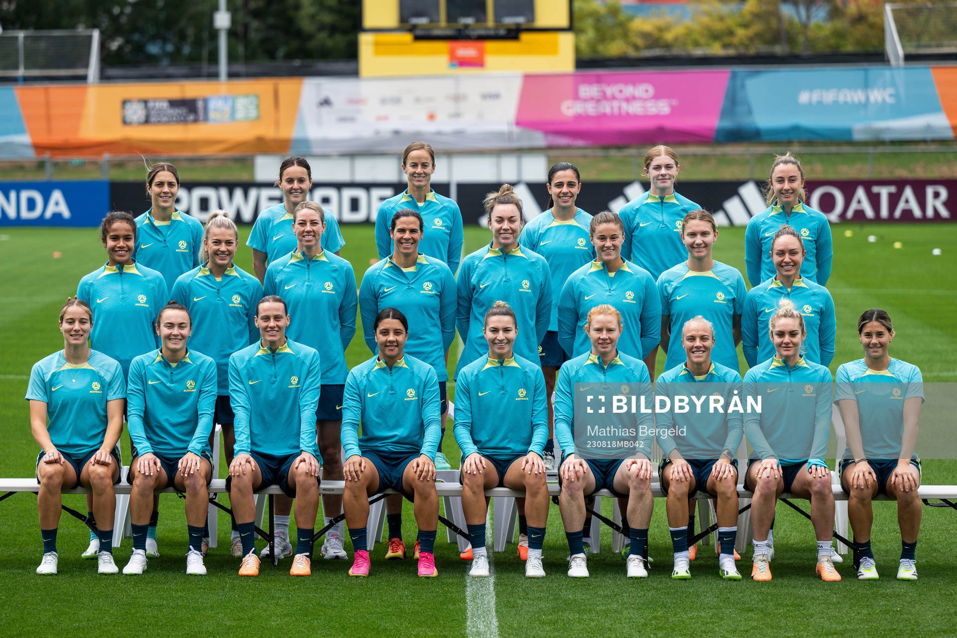 Players of the Australian women's national football team