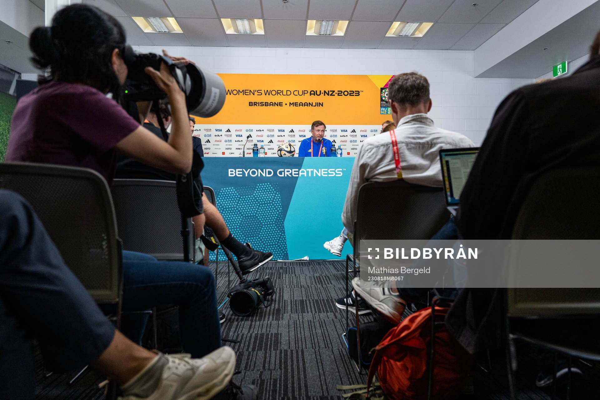 Head coach Peter Gerhardsson of the Swedish women's