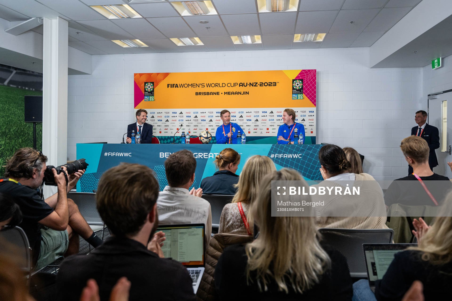 Head coach Peter Gerhardsson of the Swedish women's