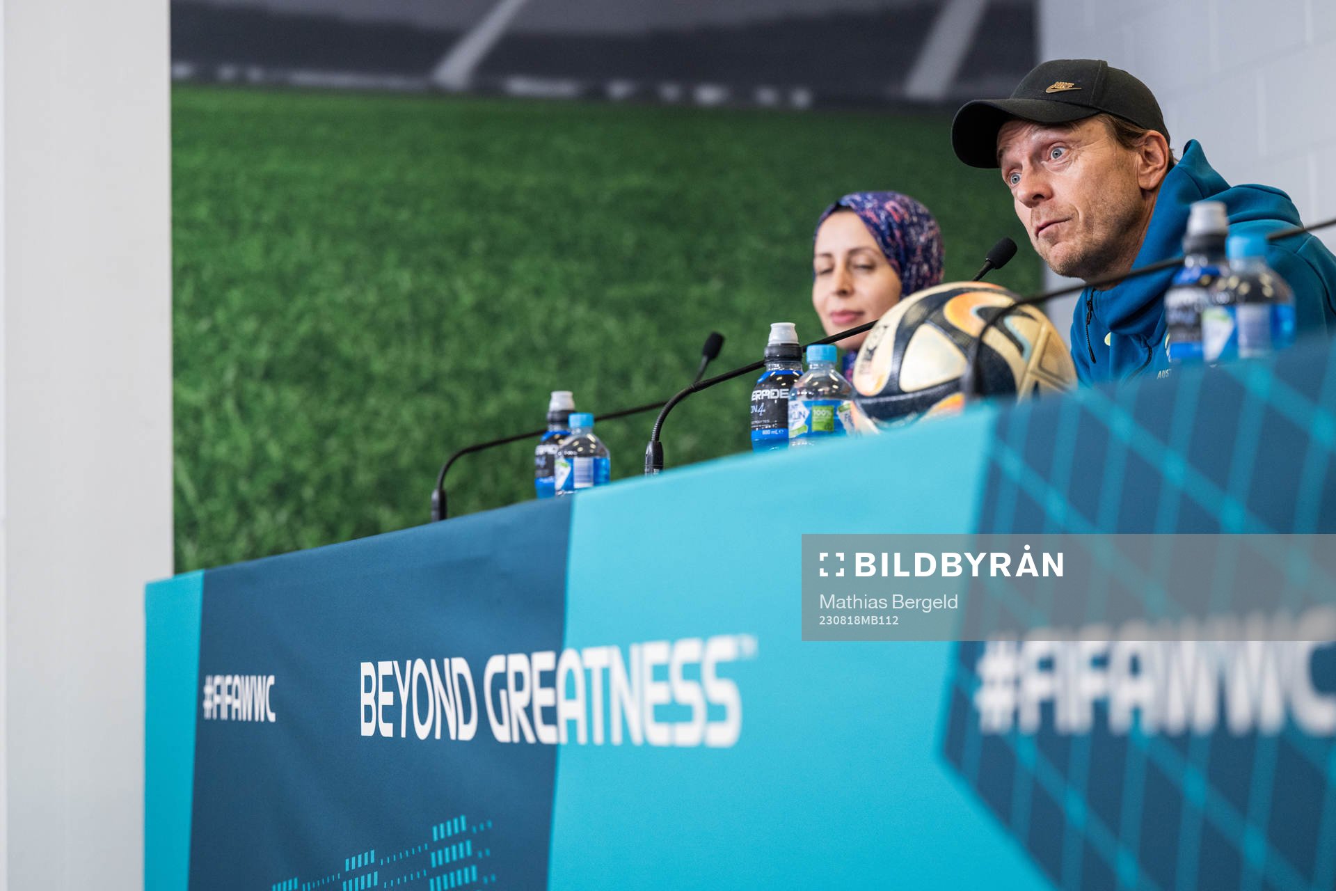 Head coach Tony Gustavsson of the Australian women's