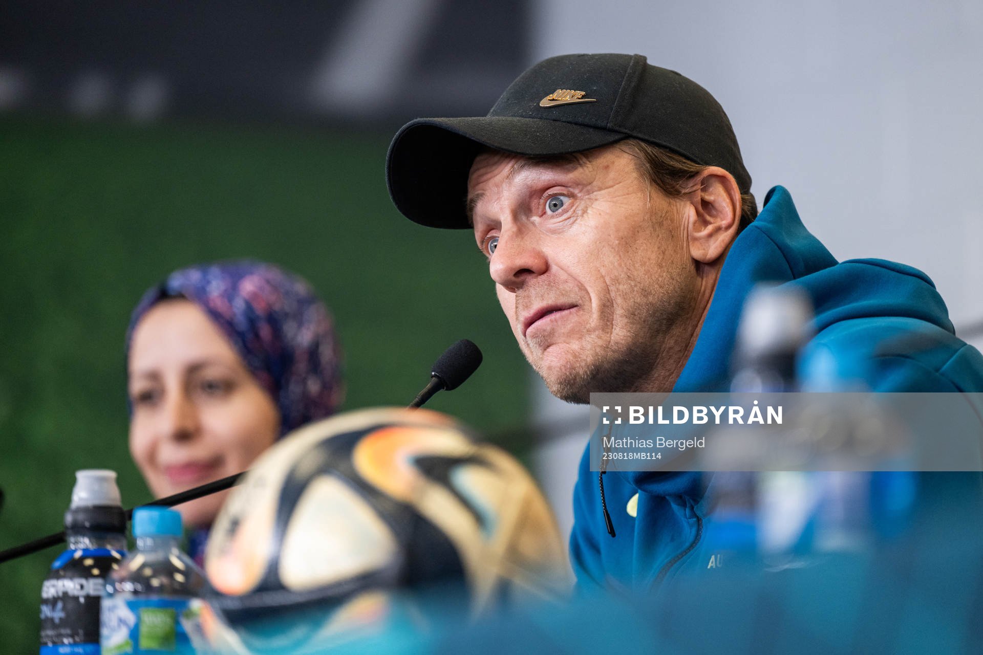 Head coach Tony Gustavsson of the Australian women's
