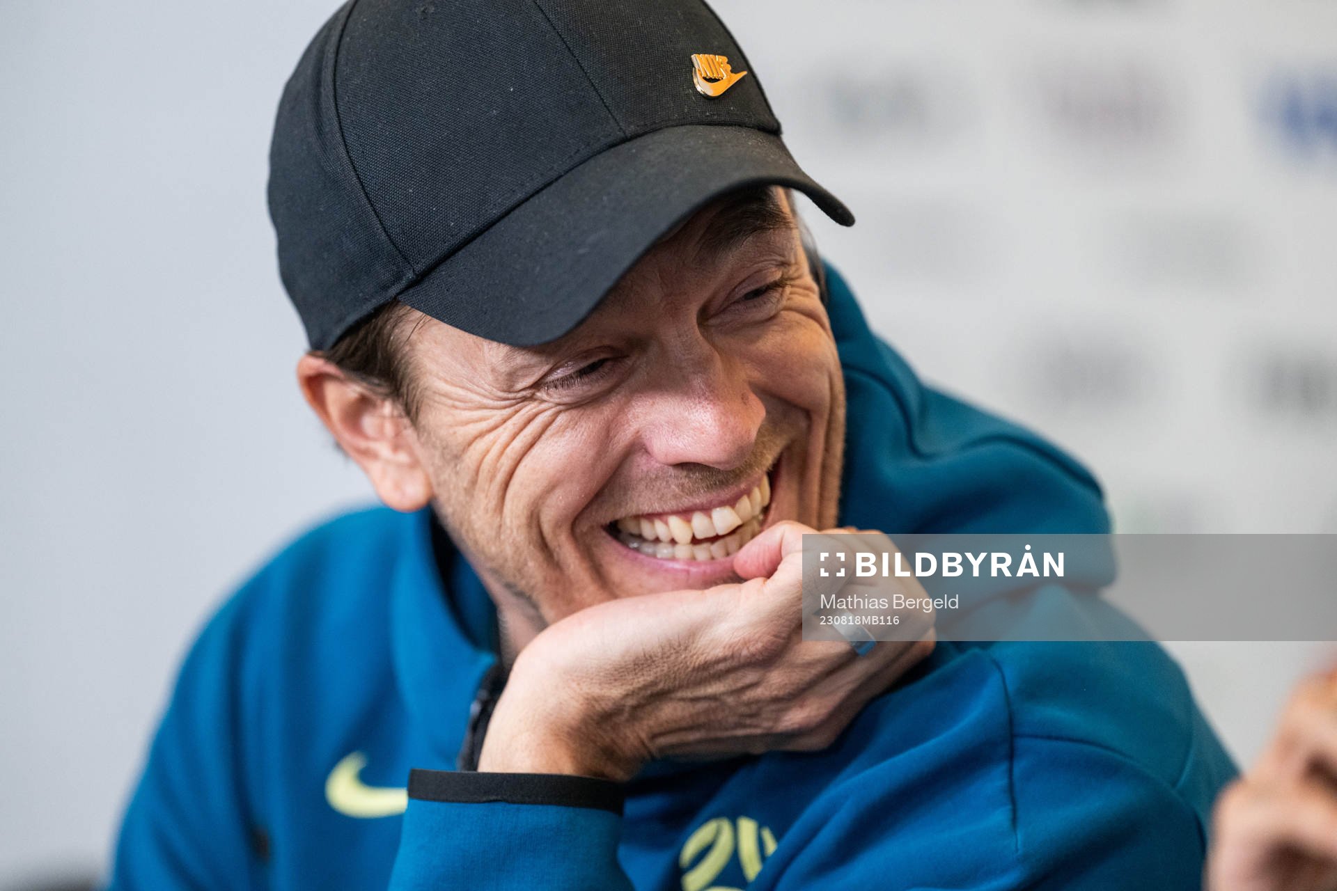 Head coach Tony Gustavsson of the Australian women's