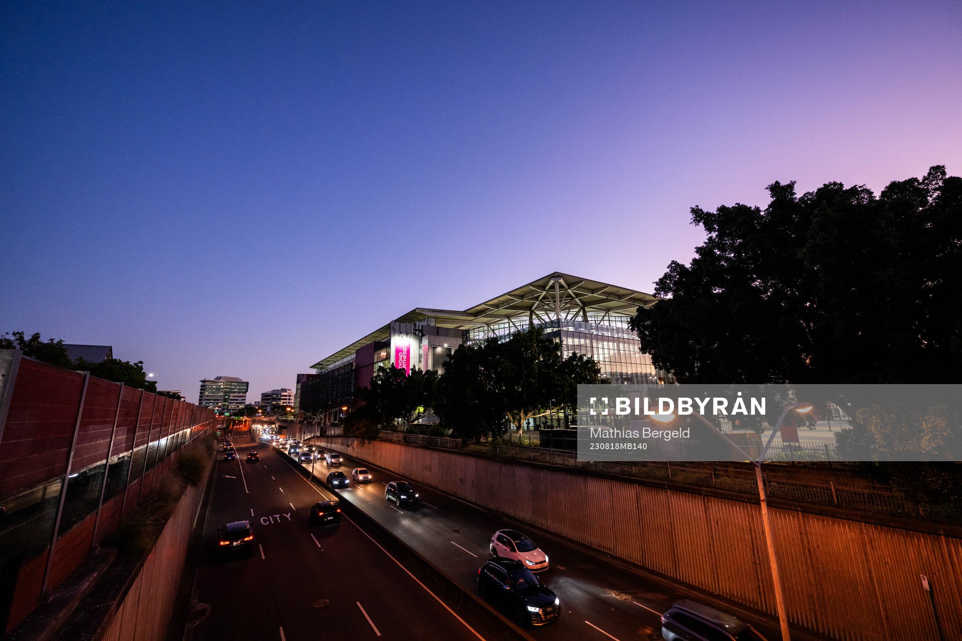 General exterior view of Brisbane Stadium