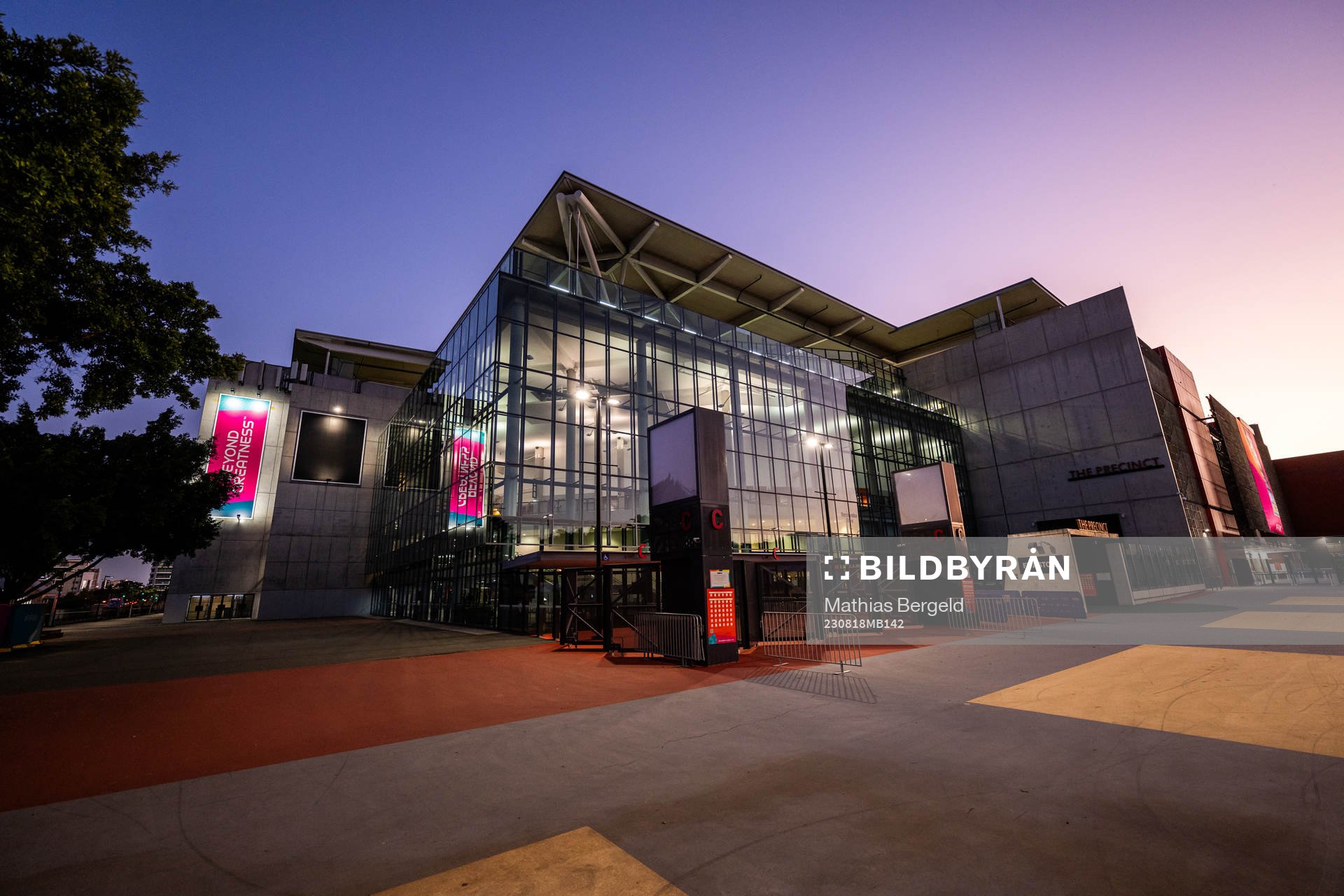 General exterior view of Brisbane Stadium