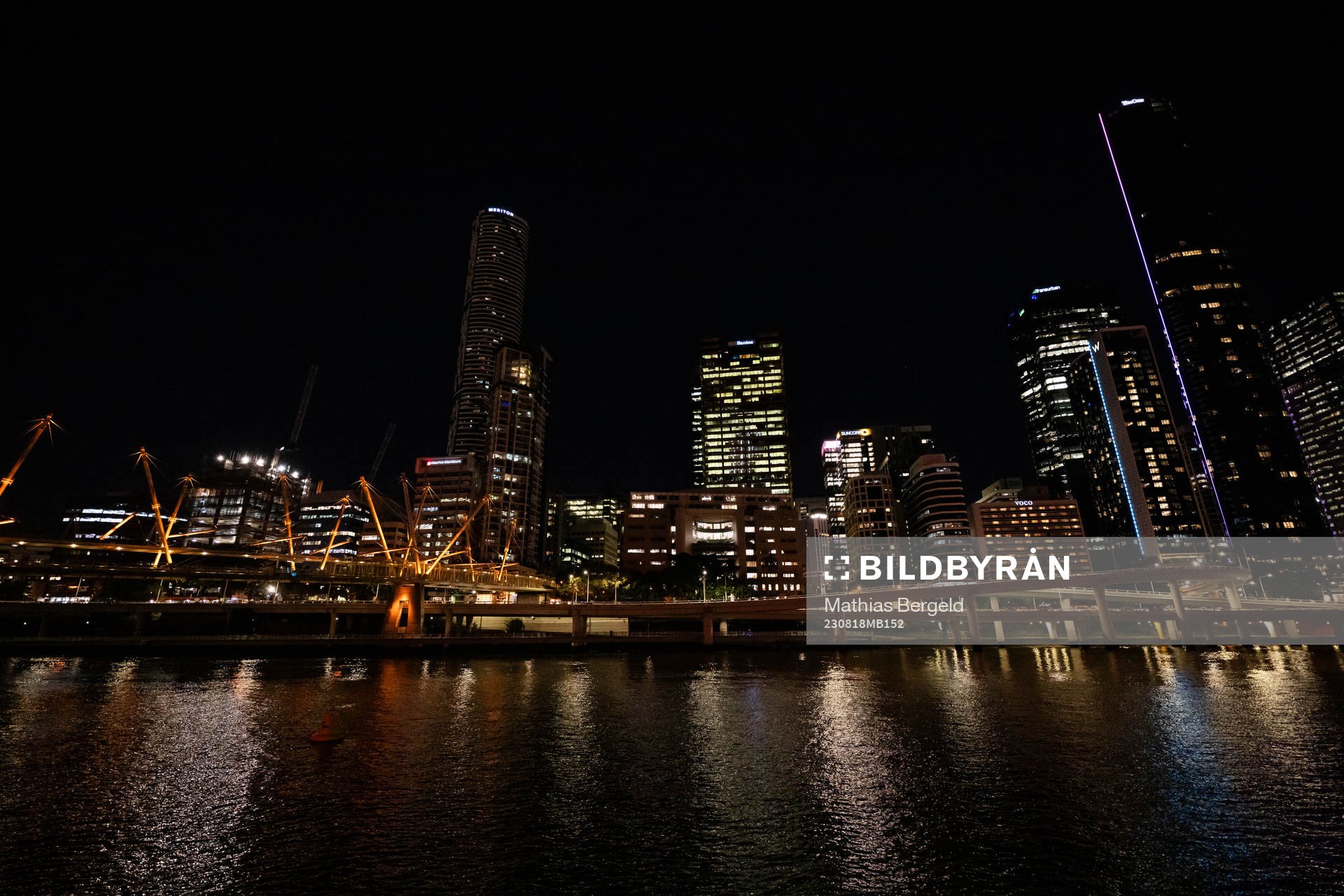 The city skyline