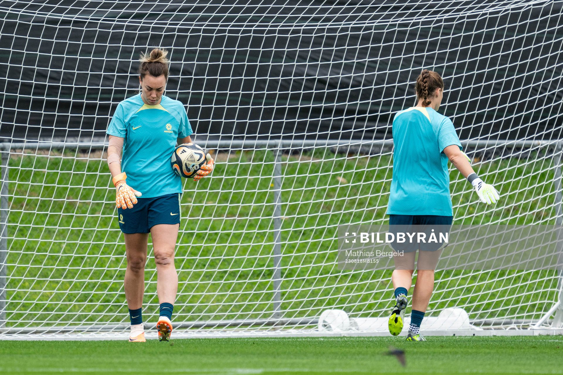 Goalkeeper Mackenzie Arnold of the Australian women's