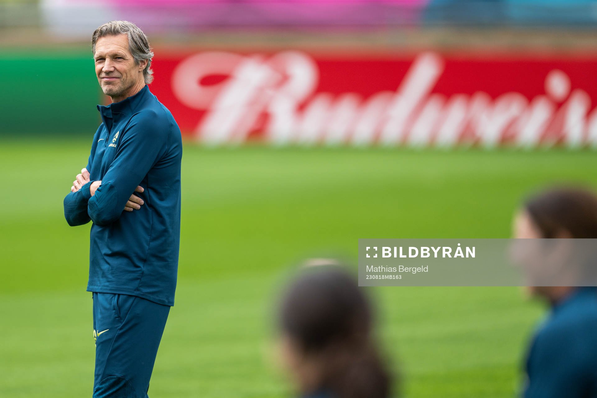 Assistant coach Jens Fjellström of the Australian women's