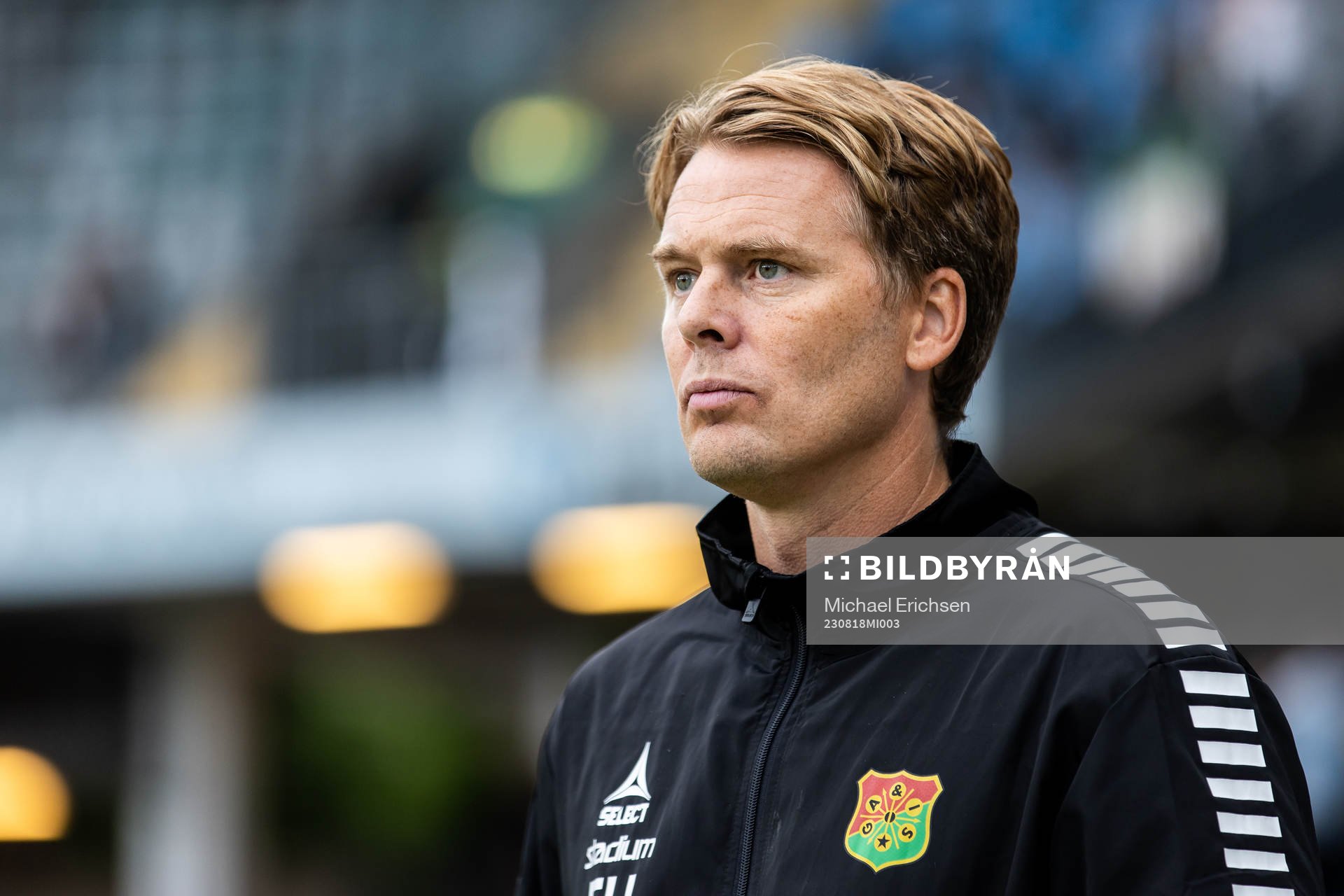 GAIS tränare Fredrik Holmberg