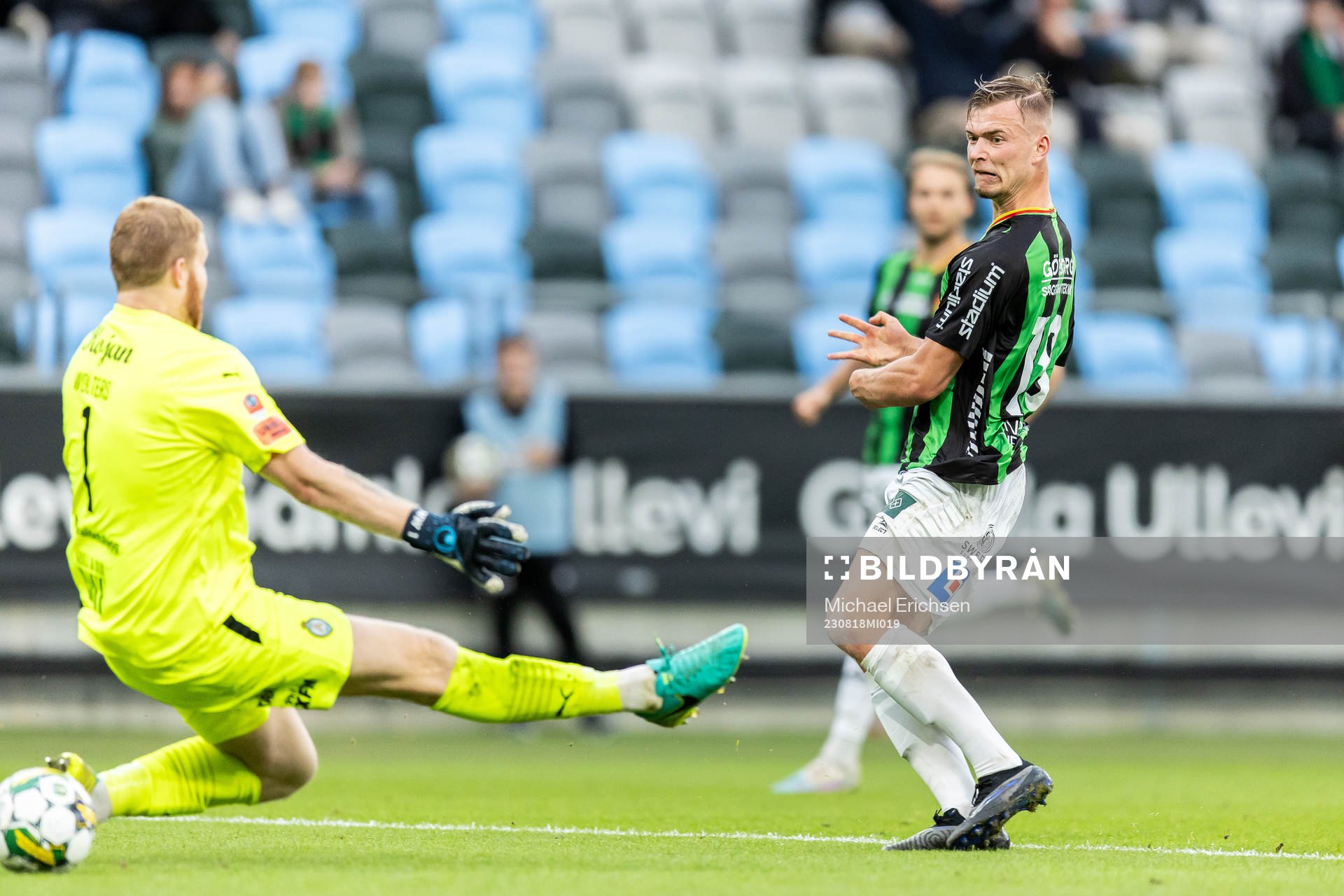 GAIS Alexander Ahl Holmström gör 2-0 bakom AFC
