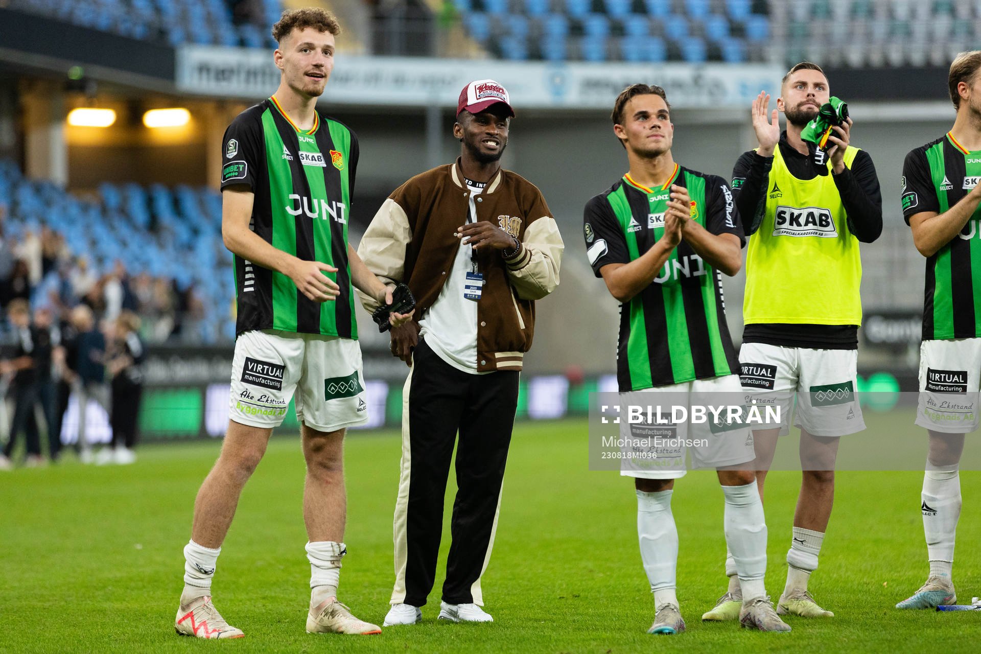 GAIS Anes Cardaklija, Richard Emeka Friday, Simon Sjöholm