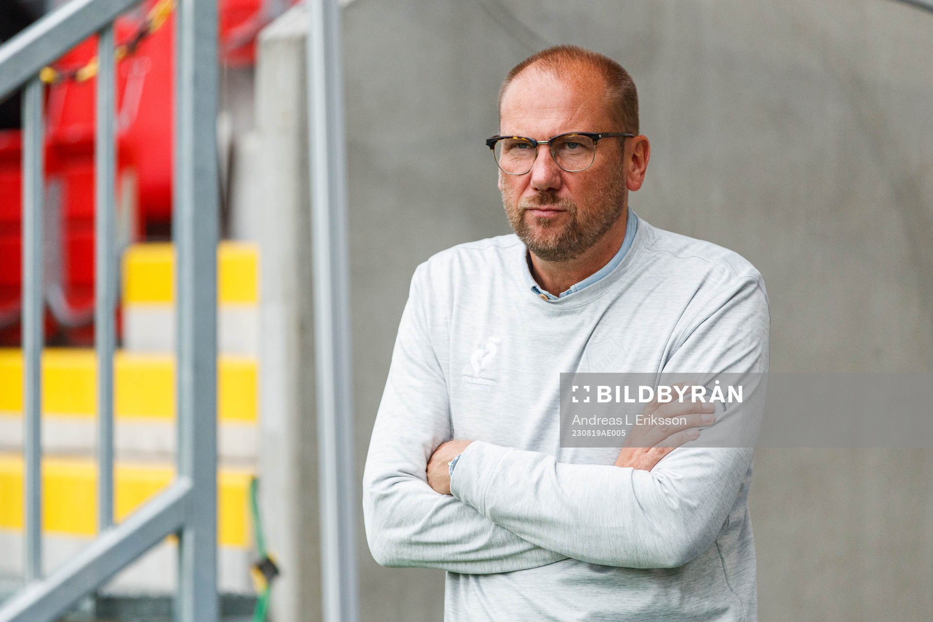 Halmstads tränare Magnus Haglund