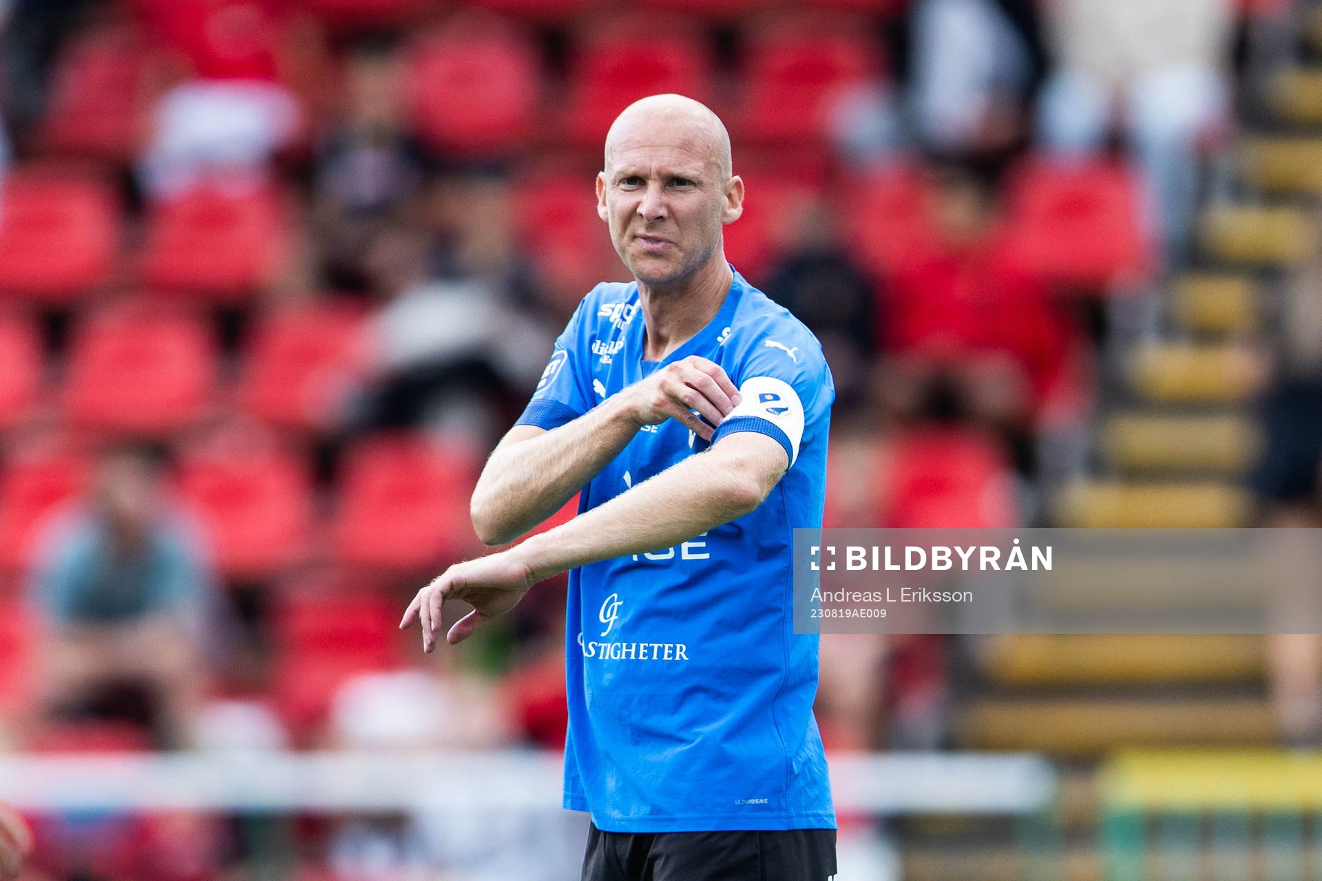 Halmstads Andreas Johansson deppar