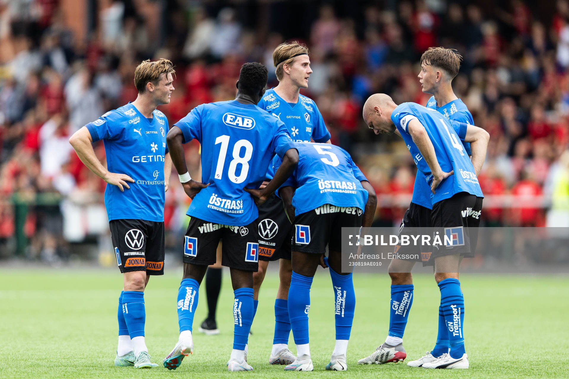 Halmstads spelare deppar