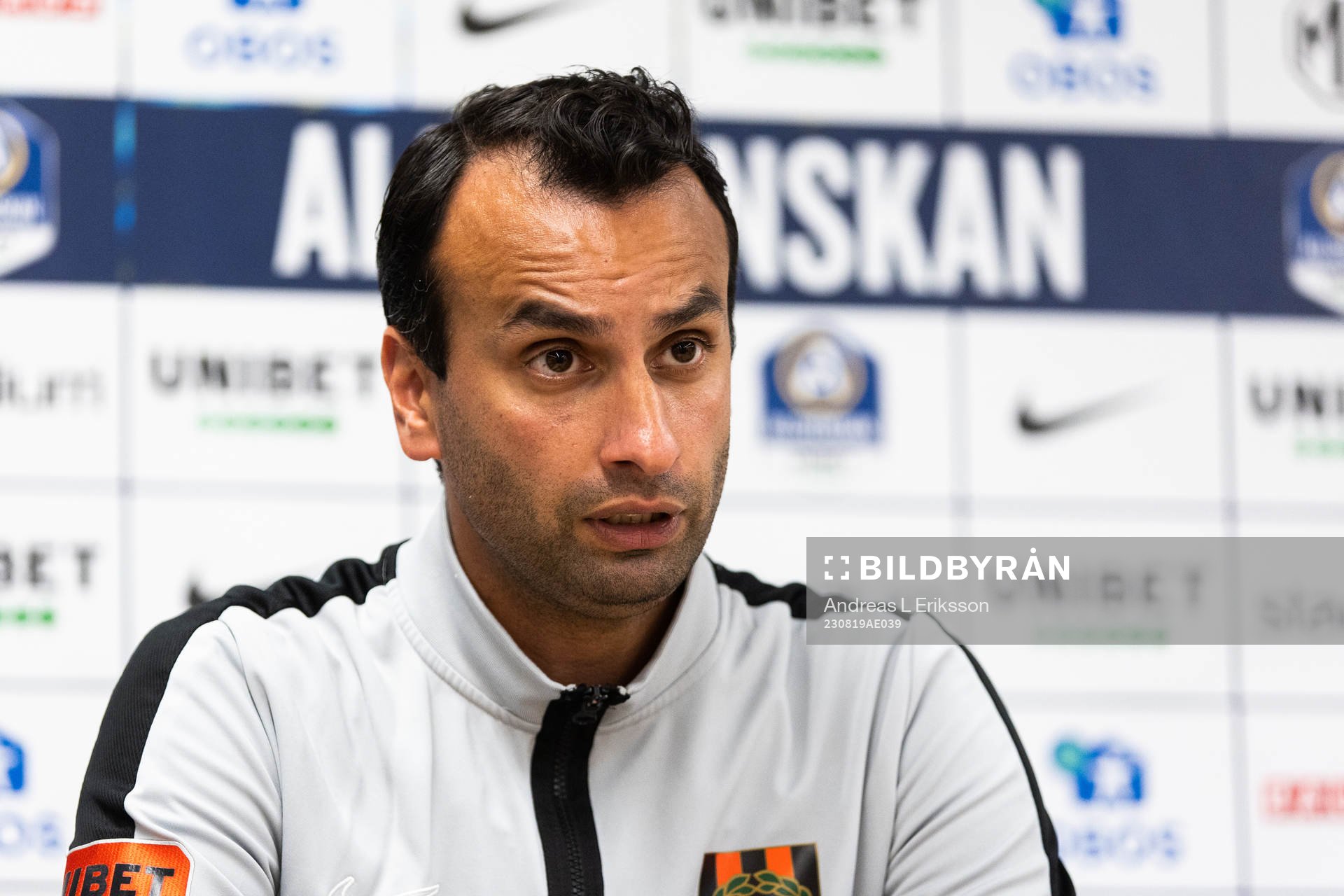 Brommapojkarnas assisterande tränare Andreas Engelmark