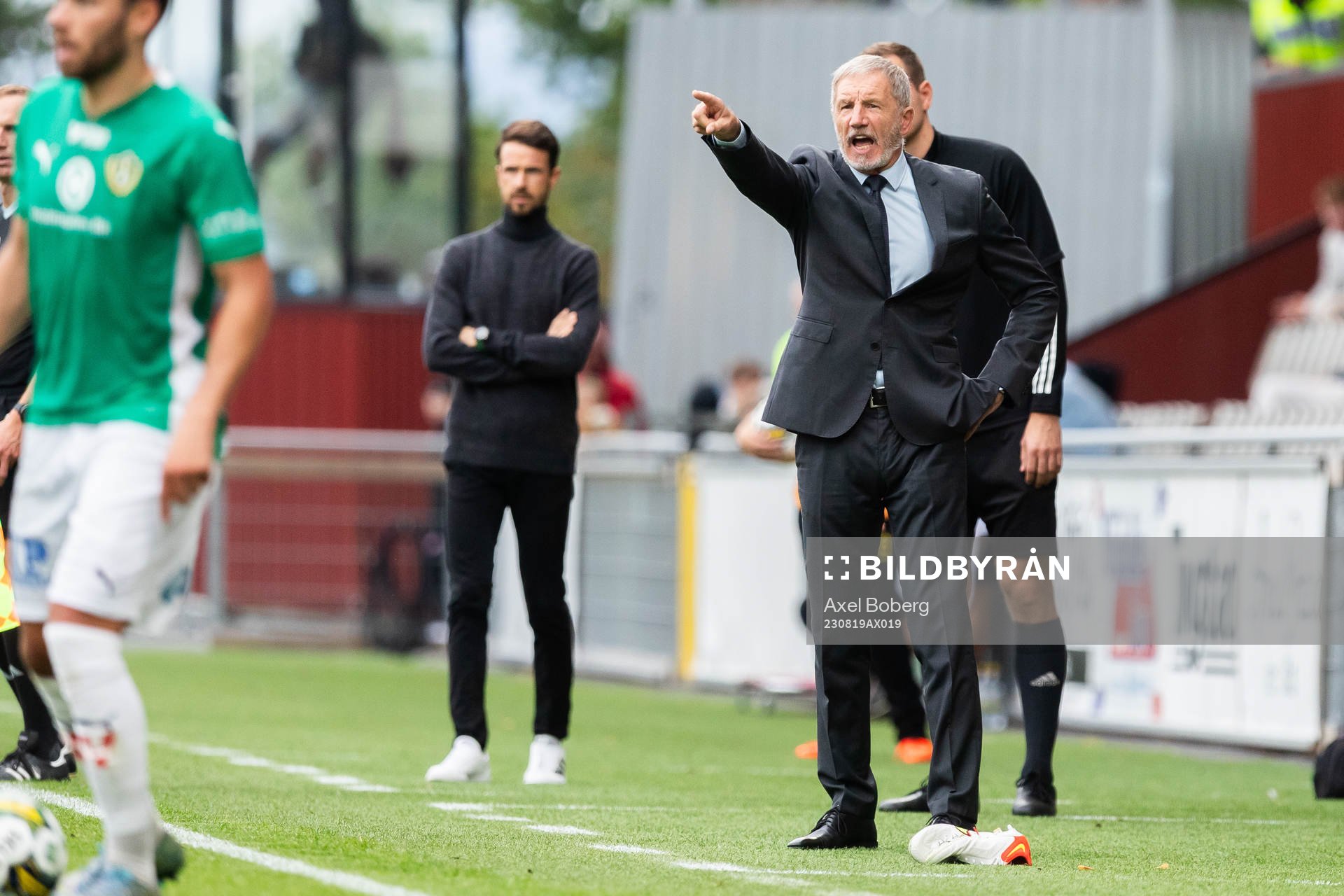 Helsingborgs tränare Stuart Baxter