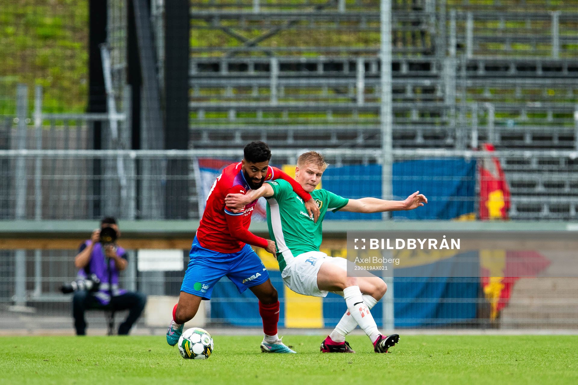 Helsingborgs Amin Al-Hamawi och Jönköpings Södras Arvid