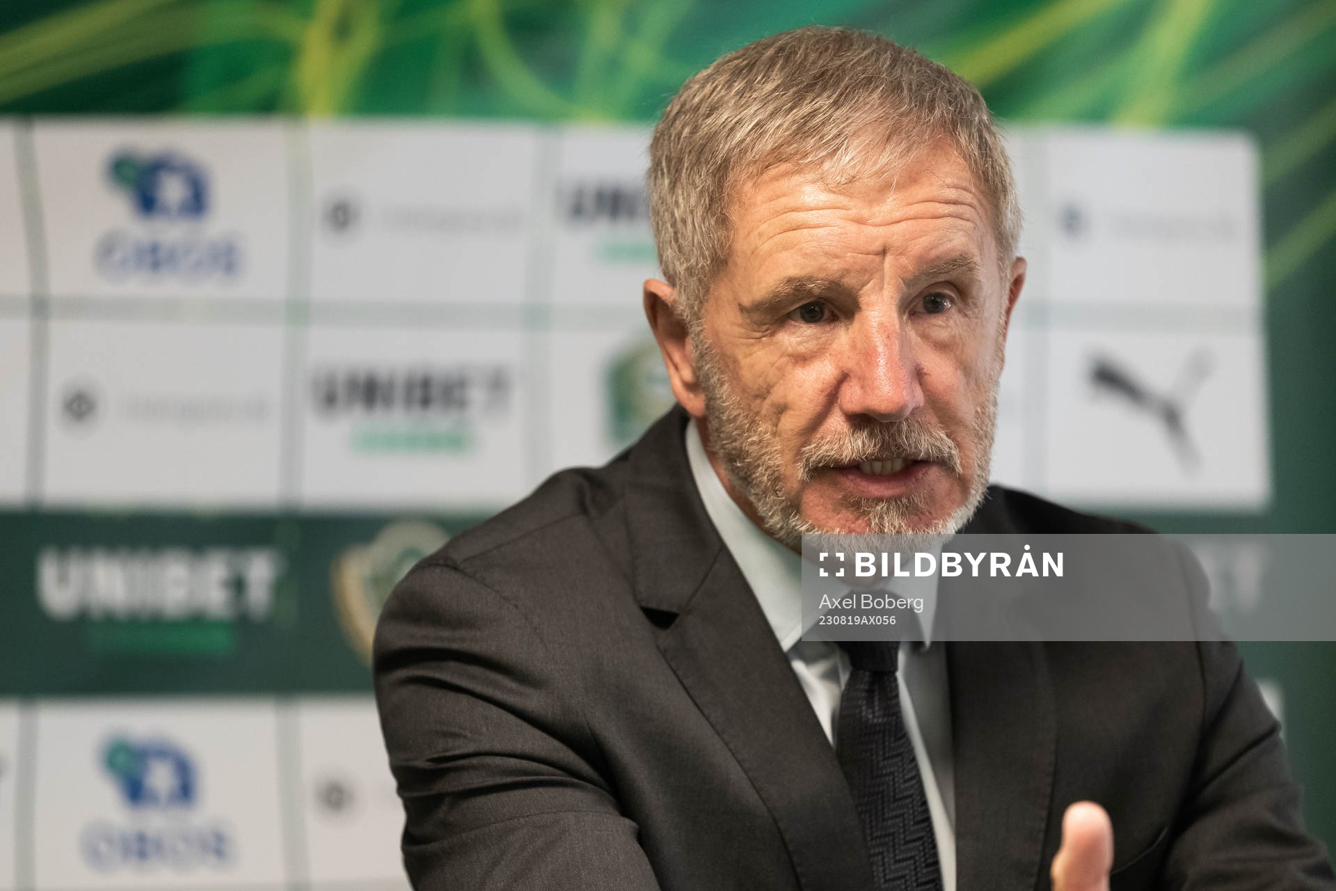 Helsingborgs tränare Stuart Baxter