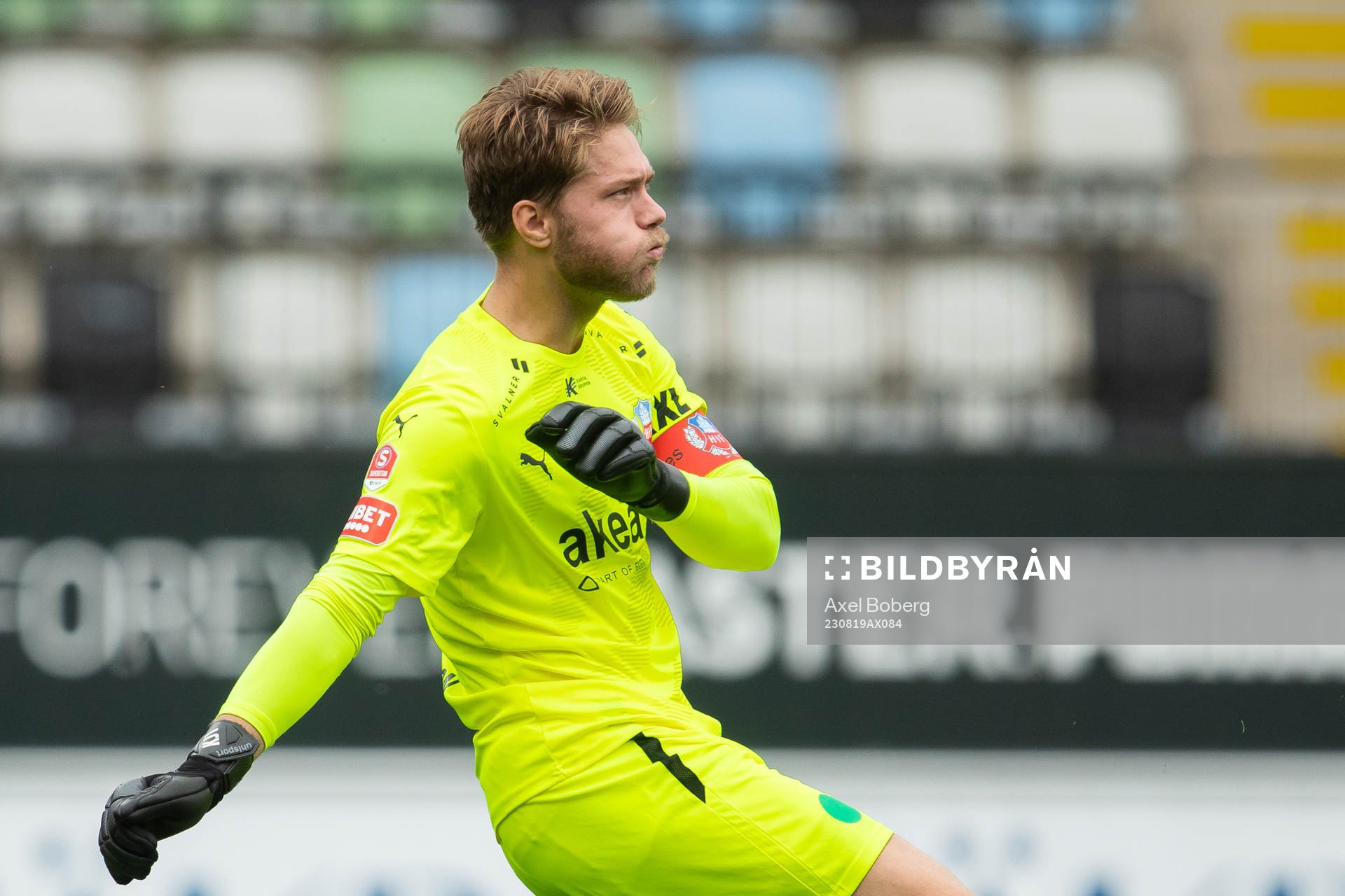 Helsingborgs målvakt Kalle Joelsson