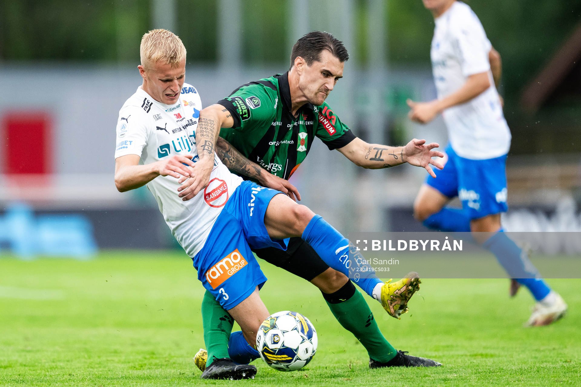 Värnamos Viktor Bergh och Varbergs Jon Birkfeldt
