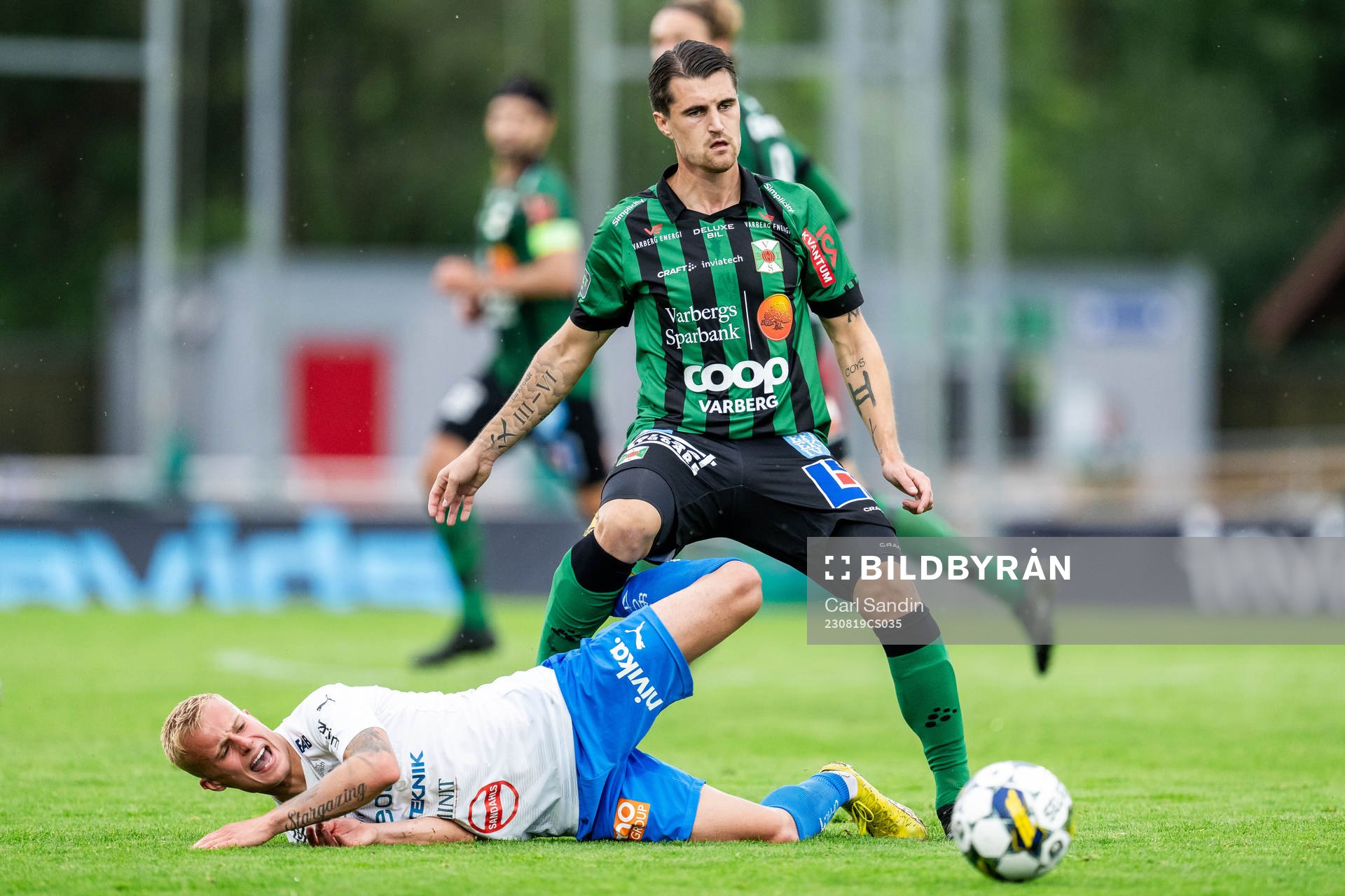 Värnamos Viktor Bergh och Varbergs Jon Birkfeldt