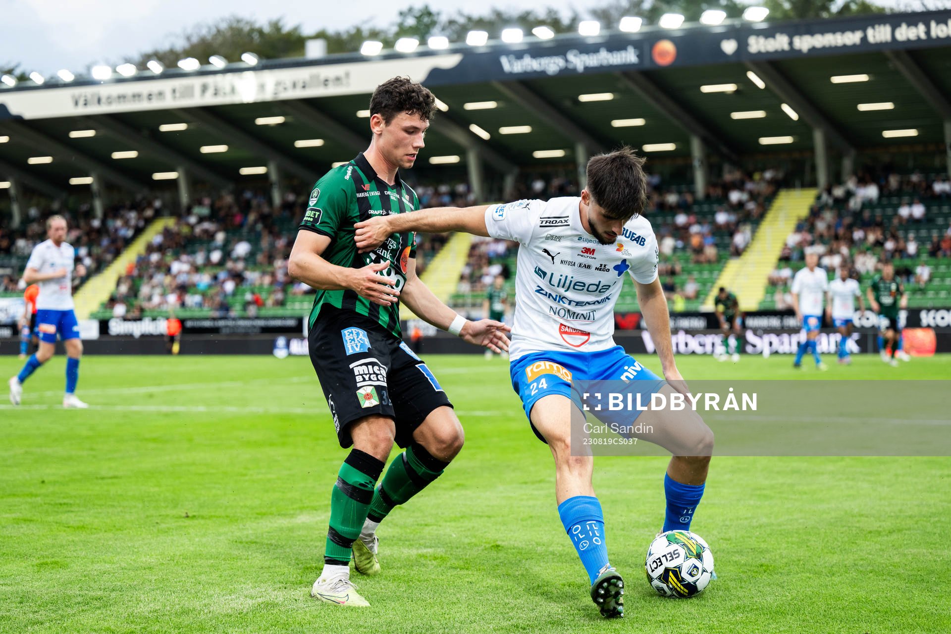 Varbergs Mads Borchers och Värnamos Emin Grozdanic
