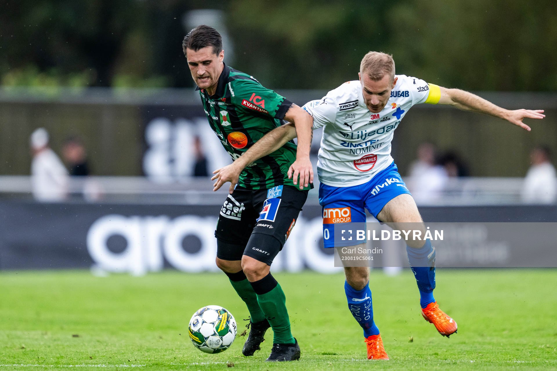 Varbergs Jon Birkfeldt och Värnamos Freddy Winsth