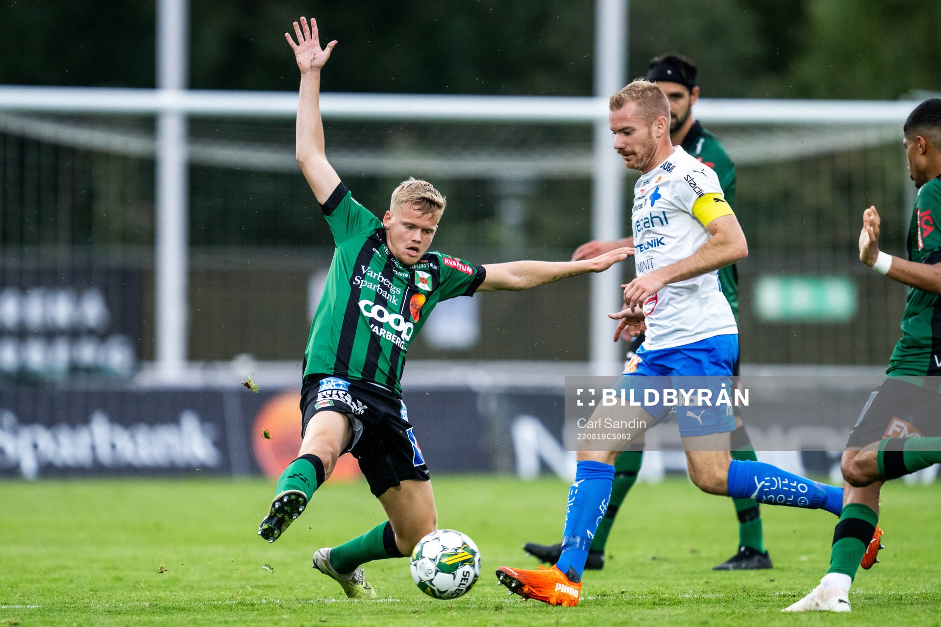 Varbergs Leo Frigell Jansson och Värnamos Freddy Winsth