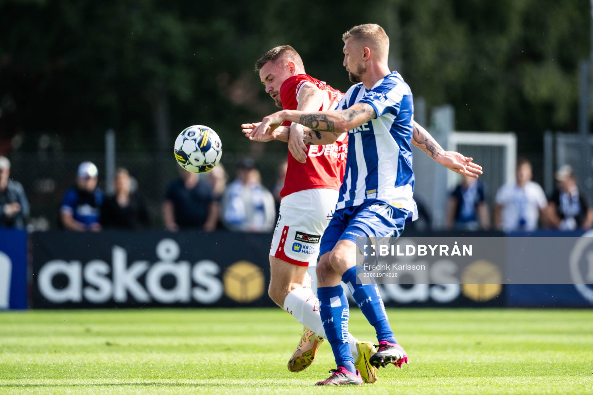 Degerfors Rasmus Örqvist och IFK Göteborgs Sebastian