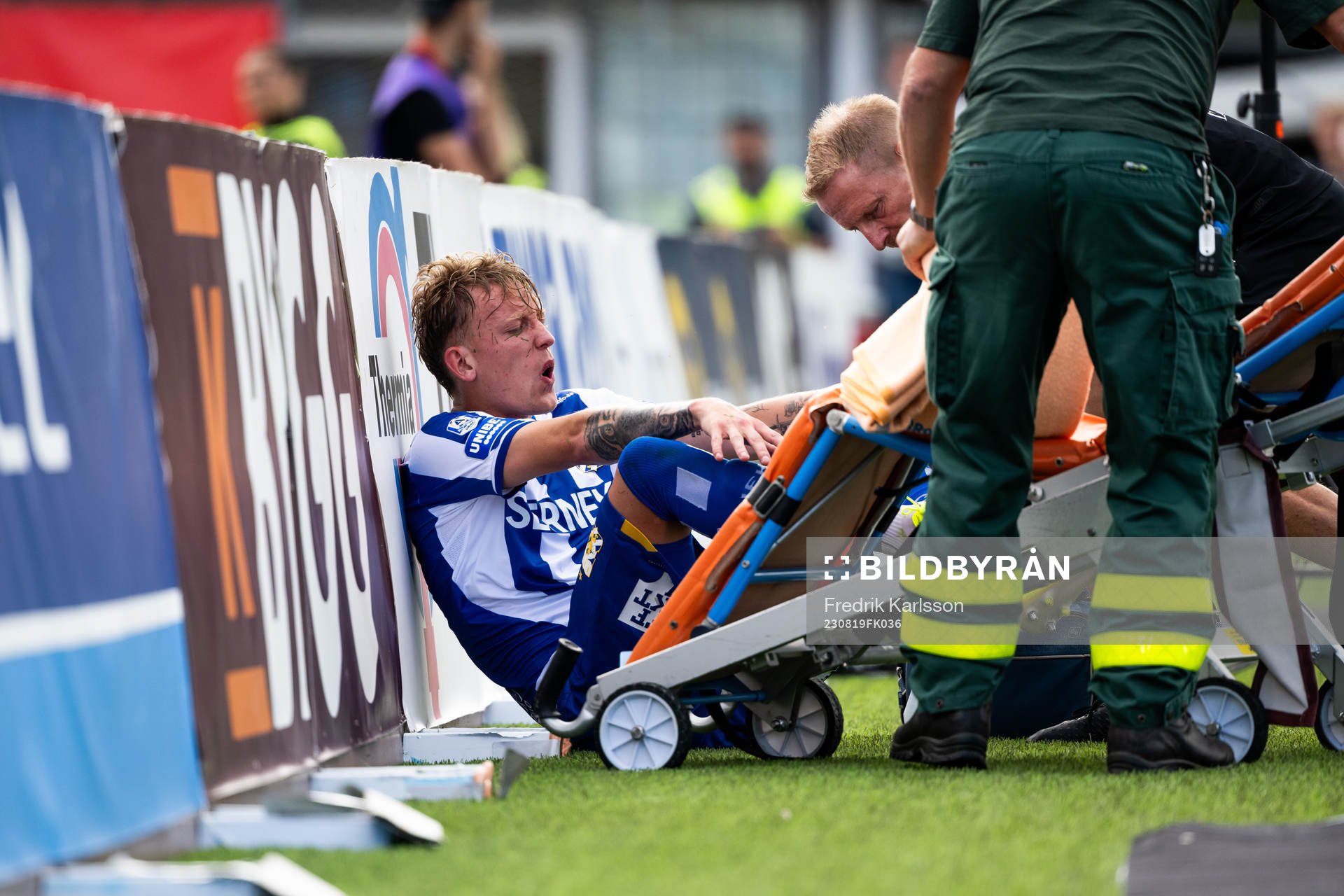IFK Göteborgs Sebastian Hausner får vård