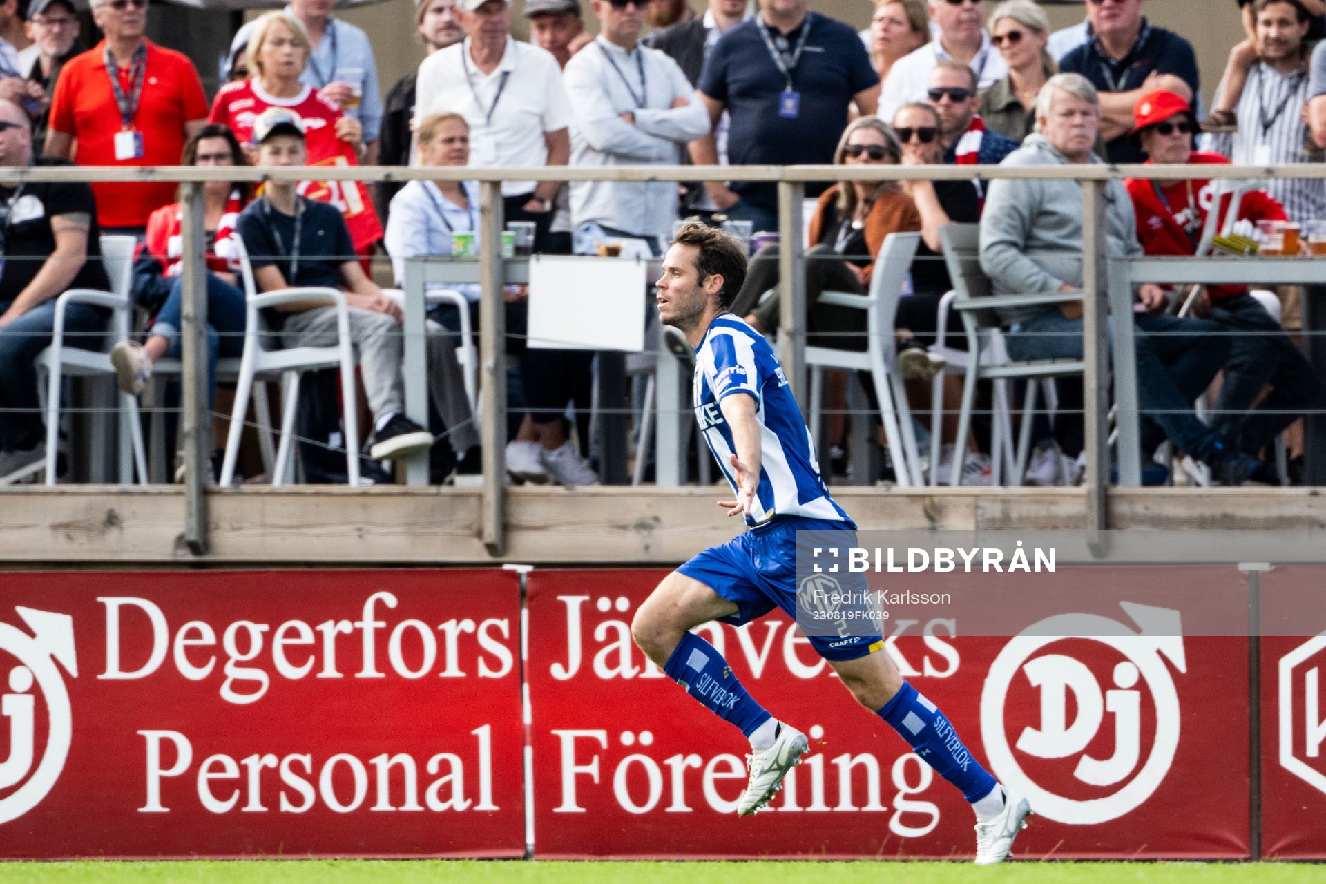 IFK Göteborgs Emil Salomonsson jublar