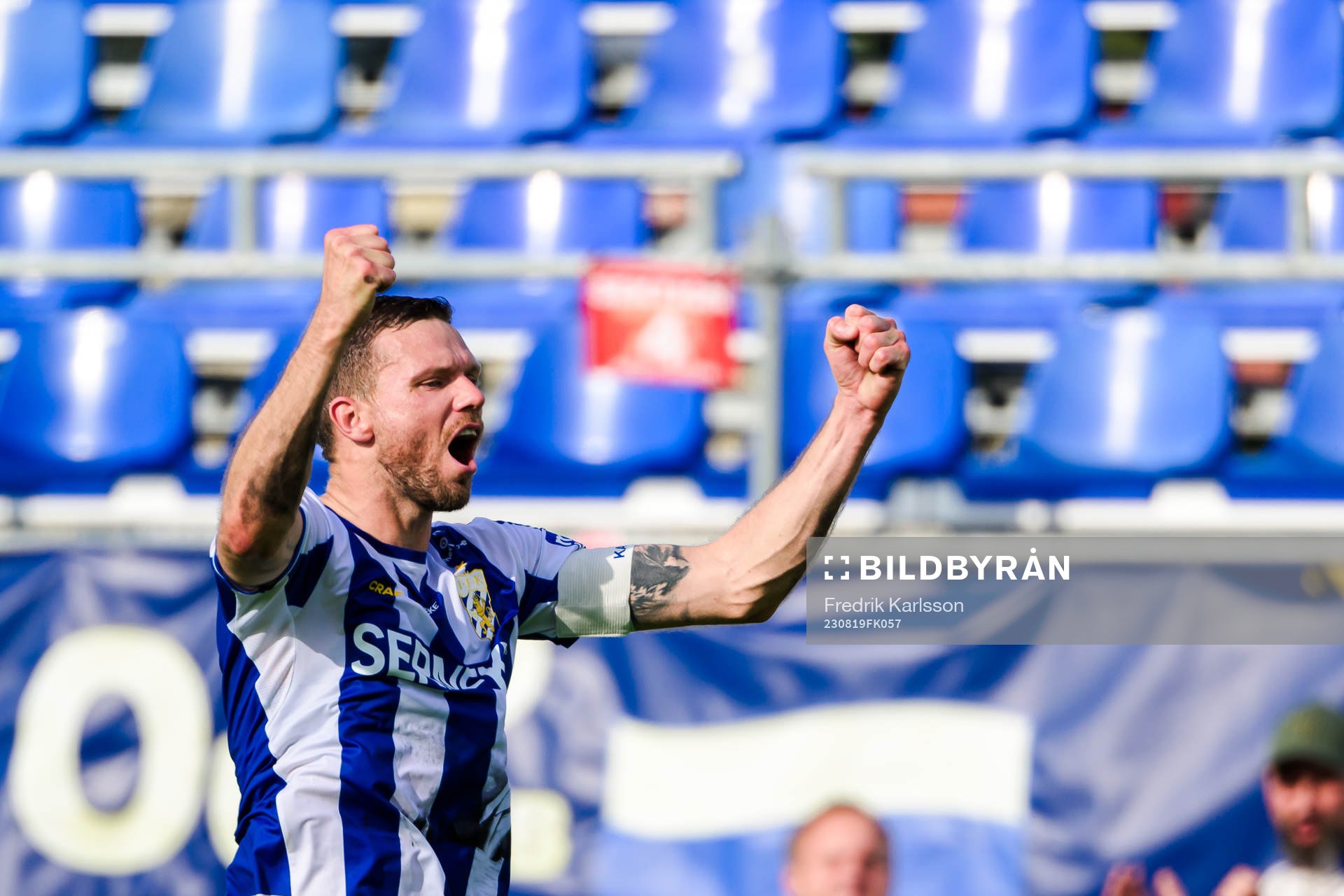 IFK Göteborgs Marcus Berg jublar