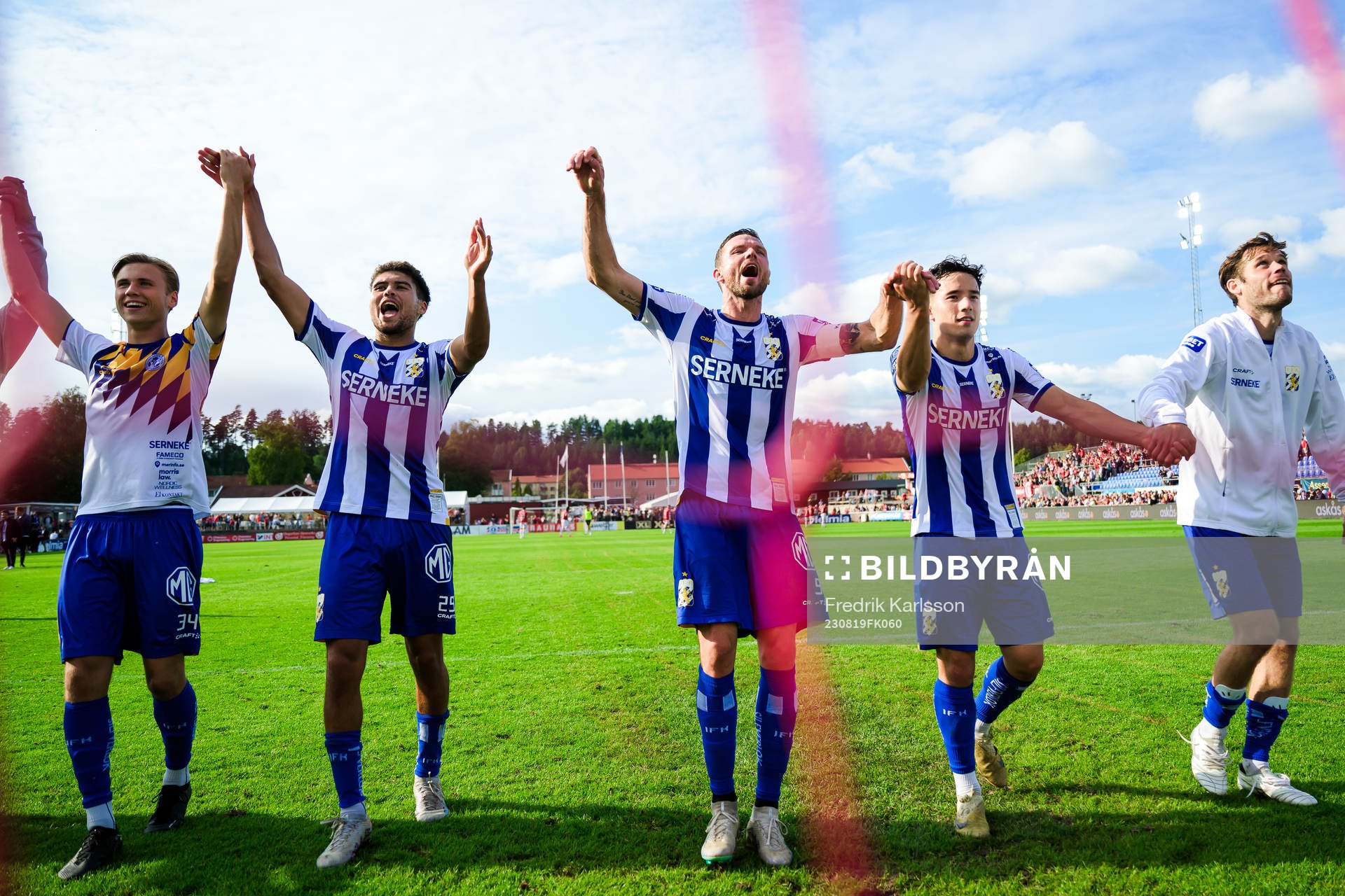 IFK Göteborgs Vilmer Tyrén, Thomas Santos och Marcus Berg