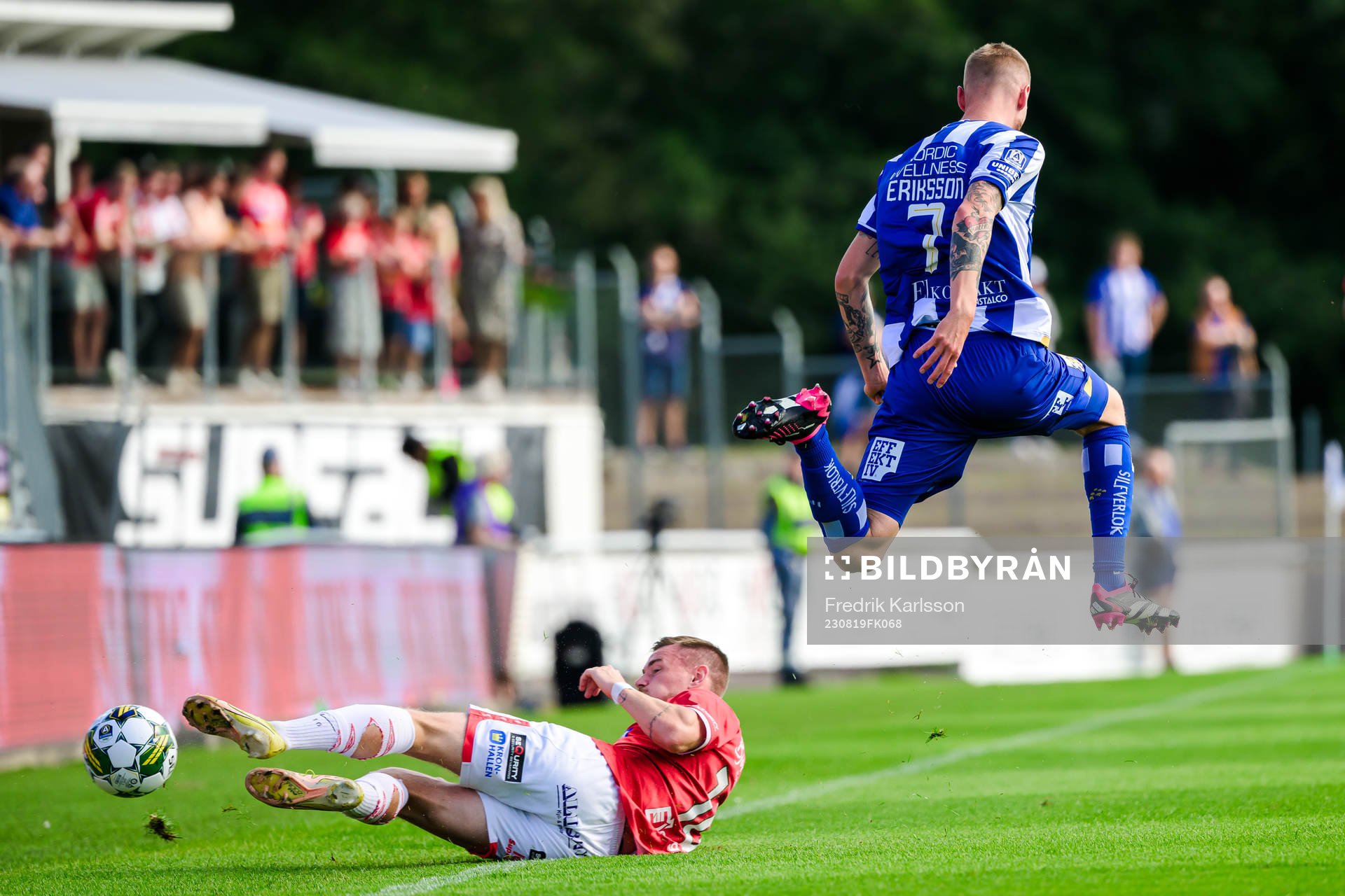 Degerfors Rasmus Örqvist och IFK Göteborgs Sebastian