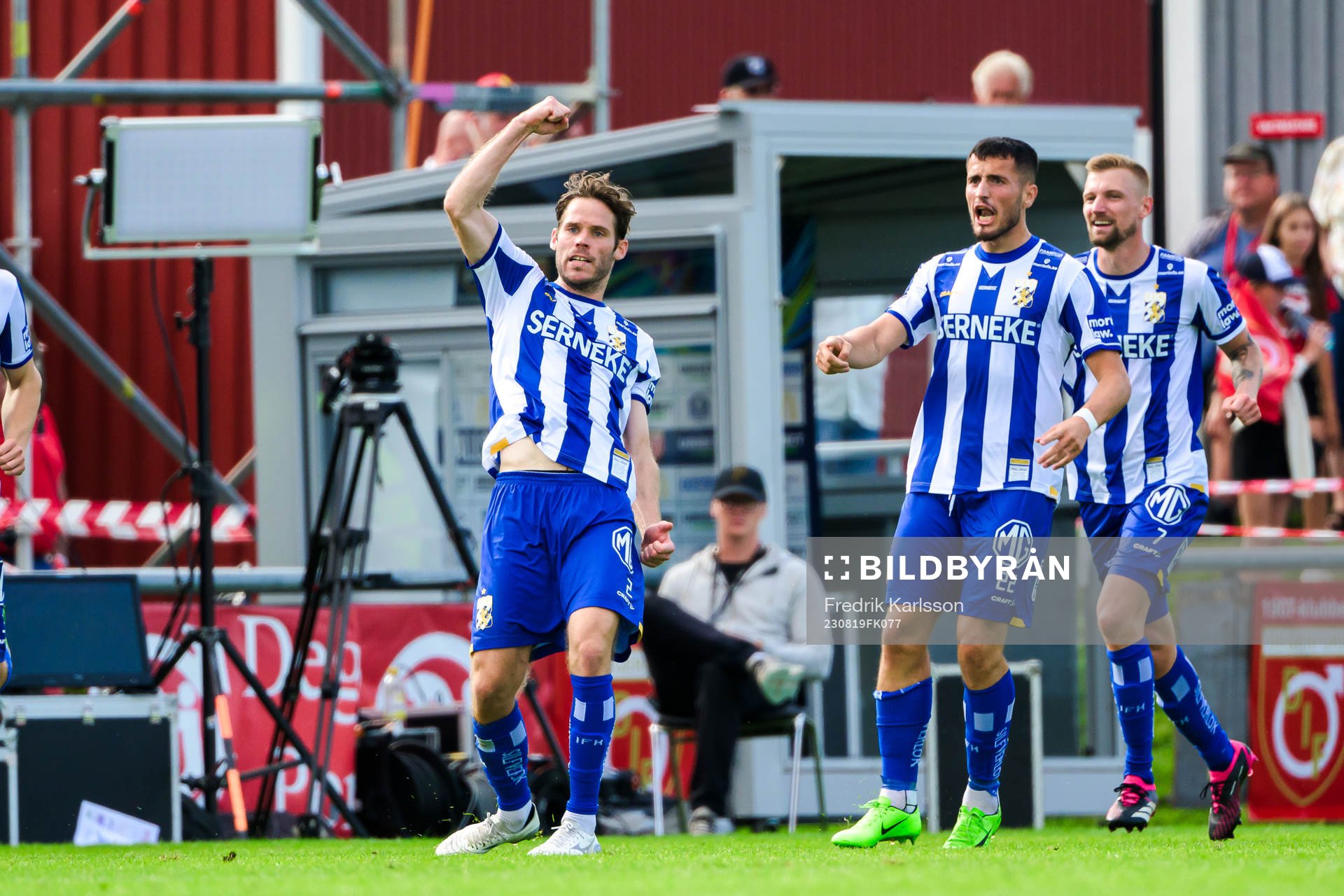 IFK Göteborgs Emil Salomonsson jublar