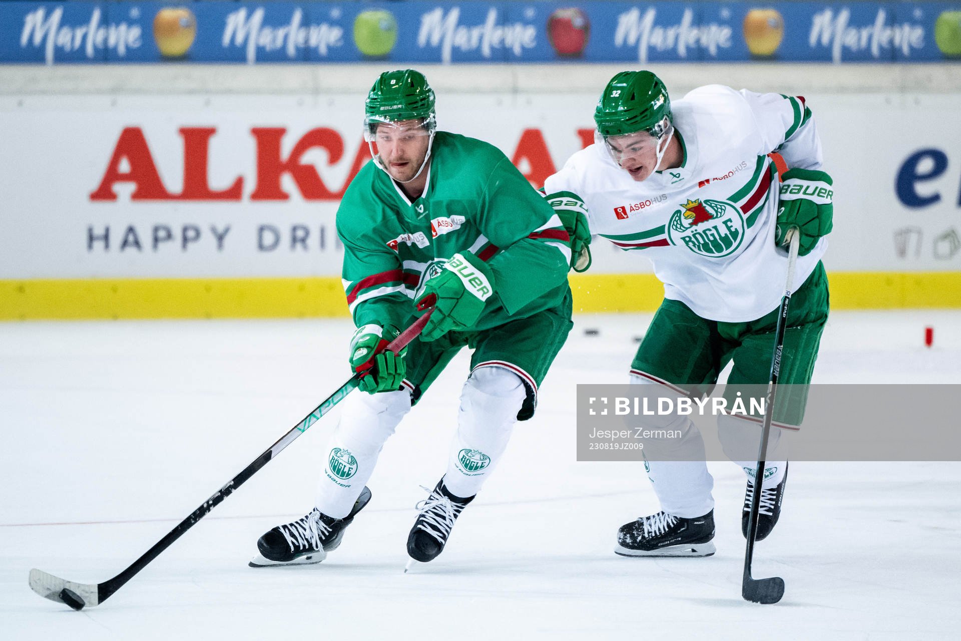 Rögles Linus Sandin och Oskar Pettersson