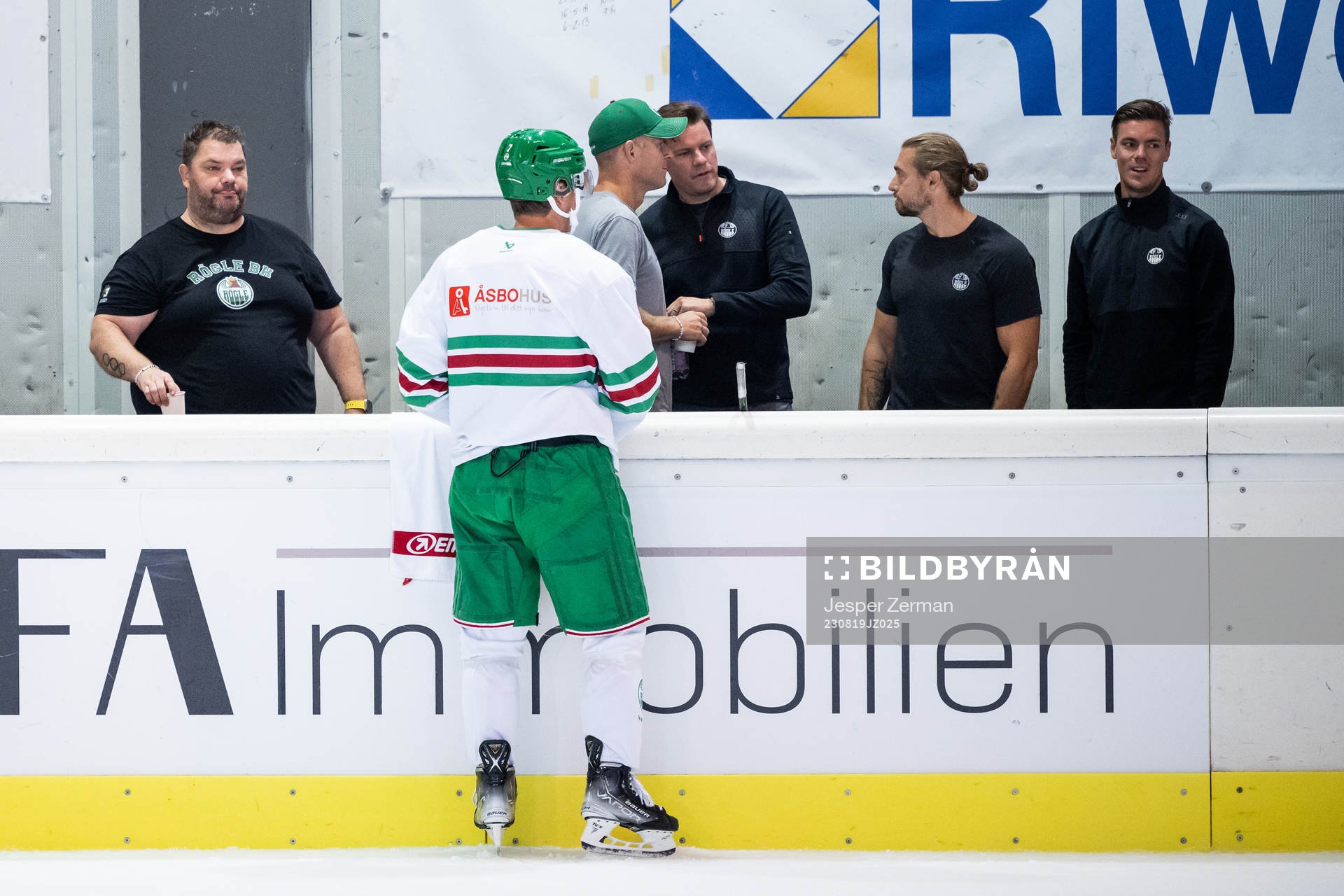 Rögles materialförvaltare Frederik Andersen,