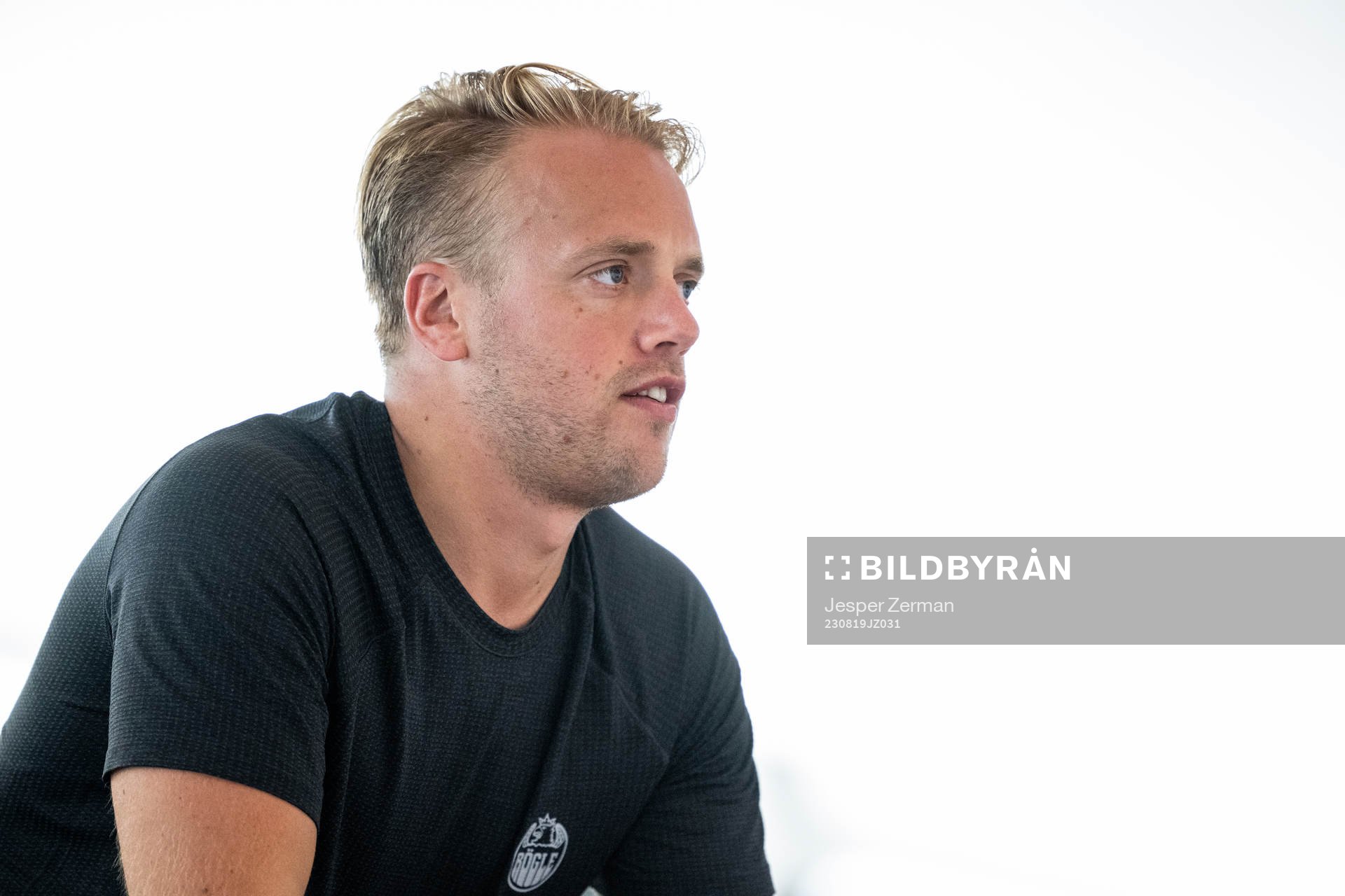 Rögles assisterande sportchef Hampus Sjöström