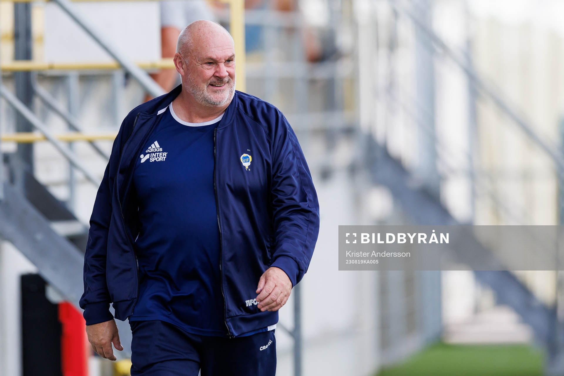 Vänersborgs tränare Andy Kilner