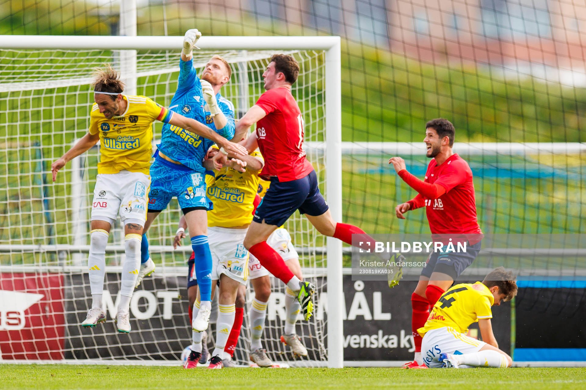 Falkenbergs målvakt Tim Erlandsson
