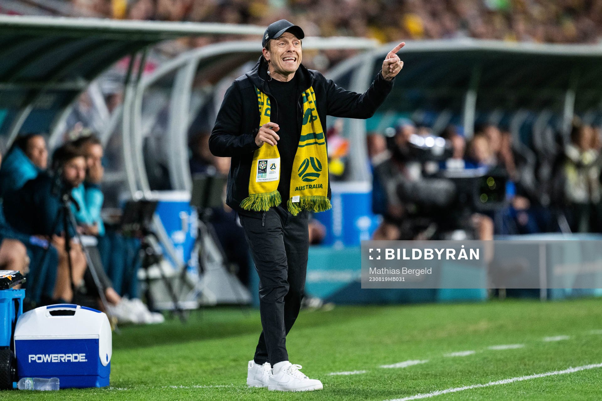 Head coach Tony Gustavsson of Australia
