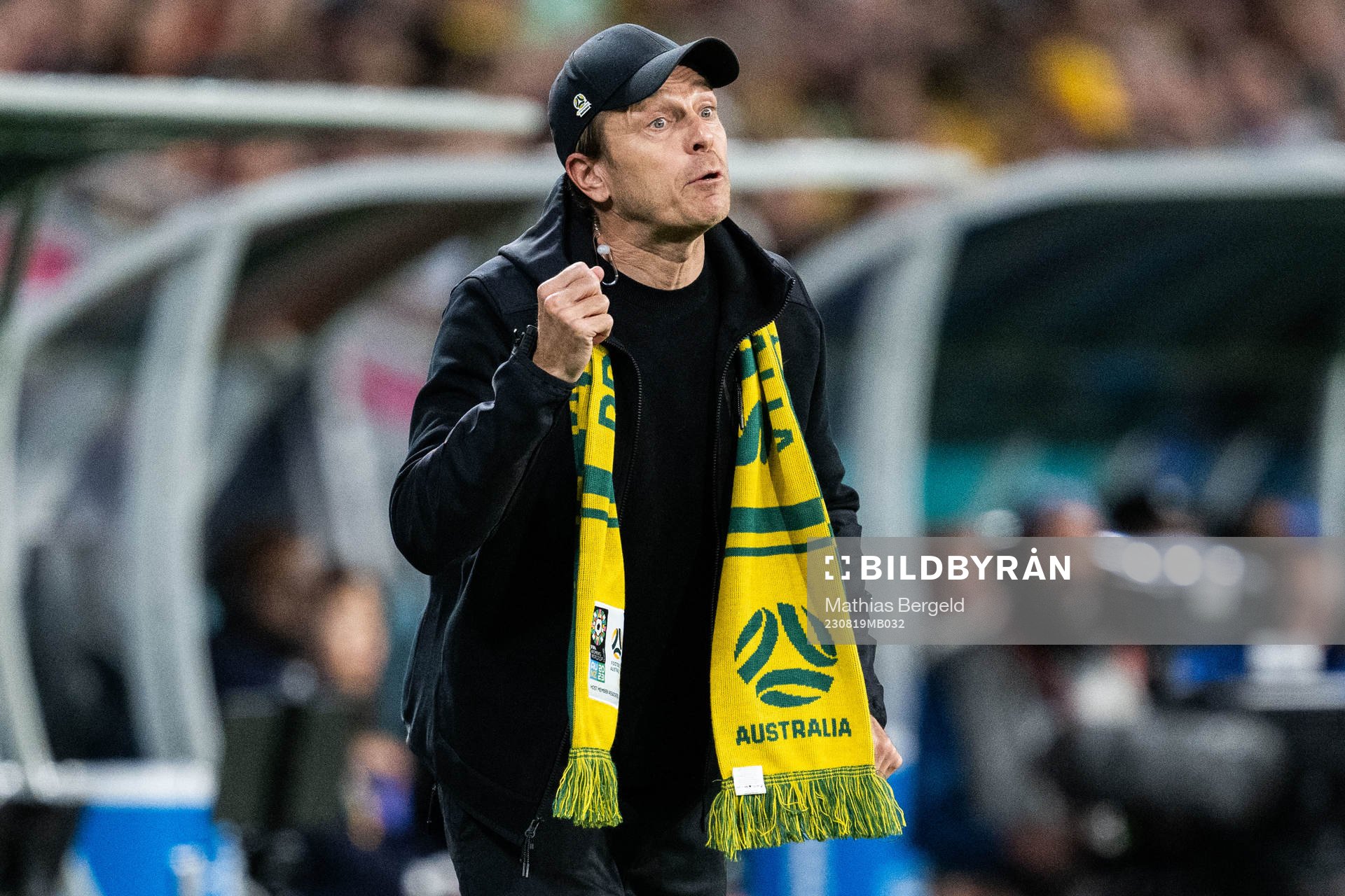 Head coach Tony Gustavsson of Australia