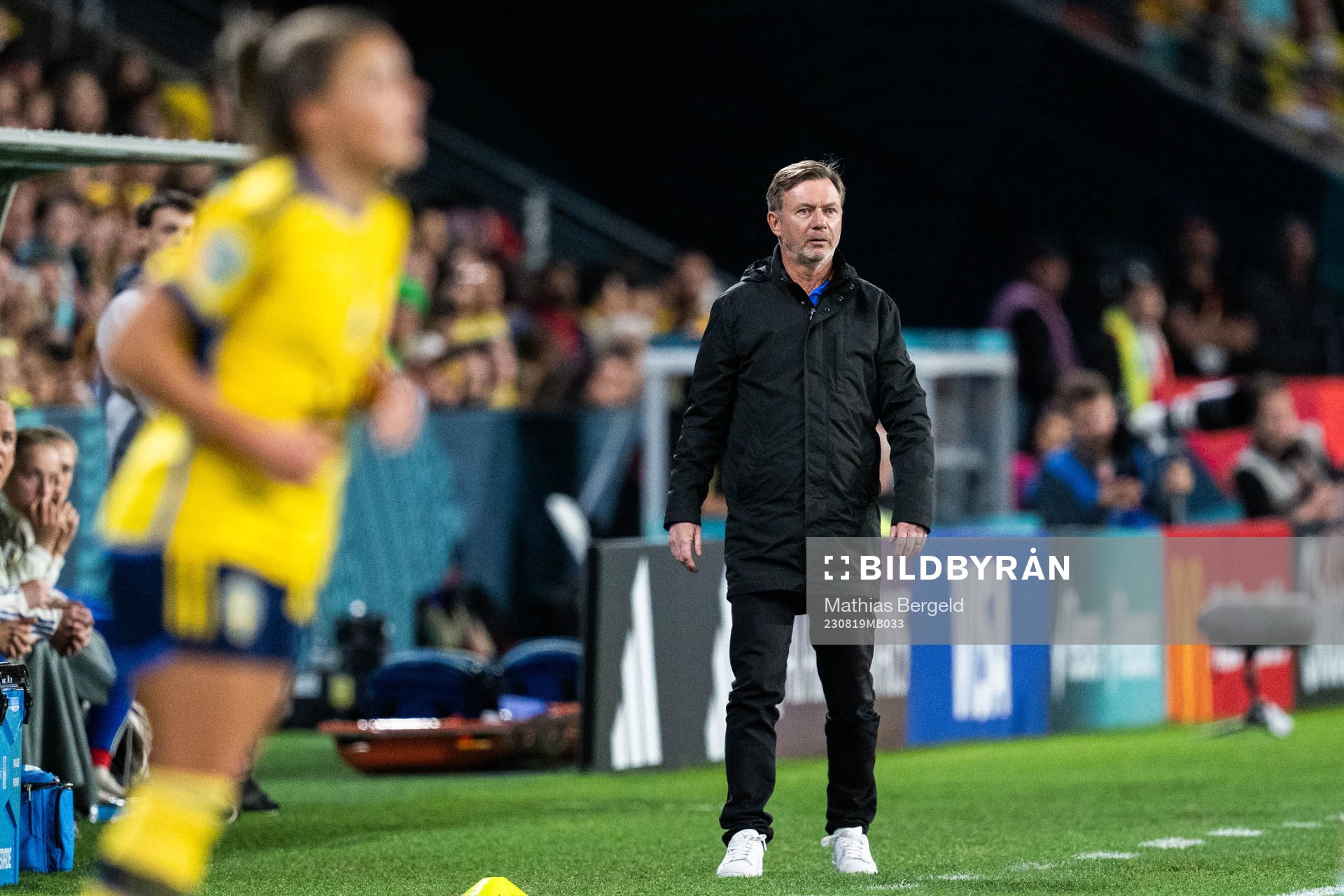 Head coach Peter Gerhardsson of Sweden