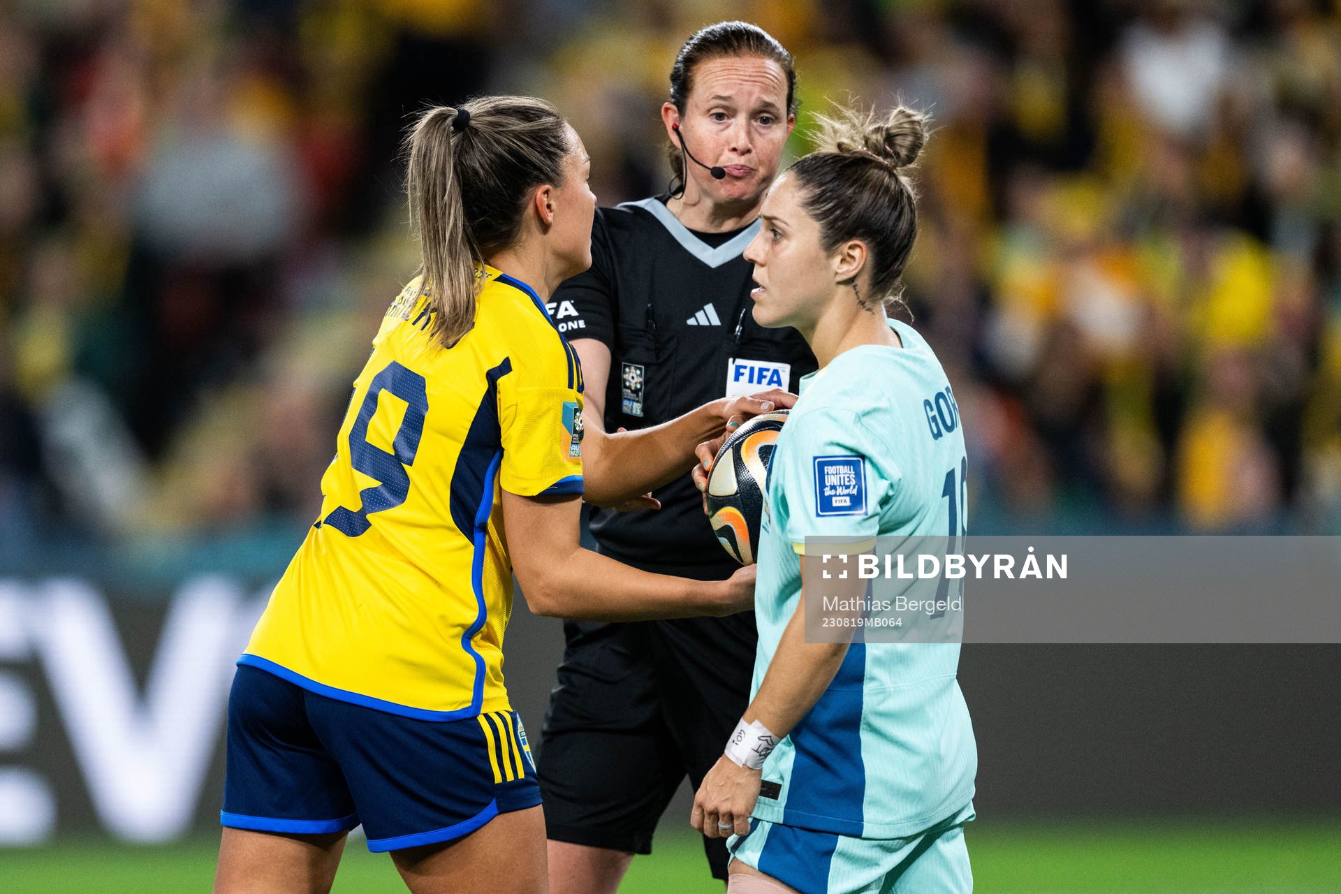 Johanna Rytting Kaneryd of Sweden, Katrina Gorry of