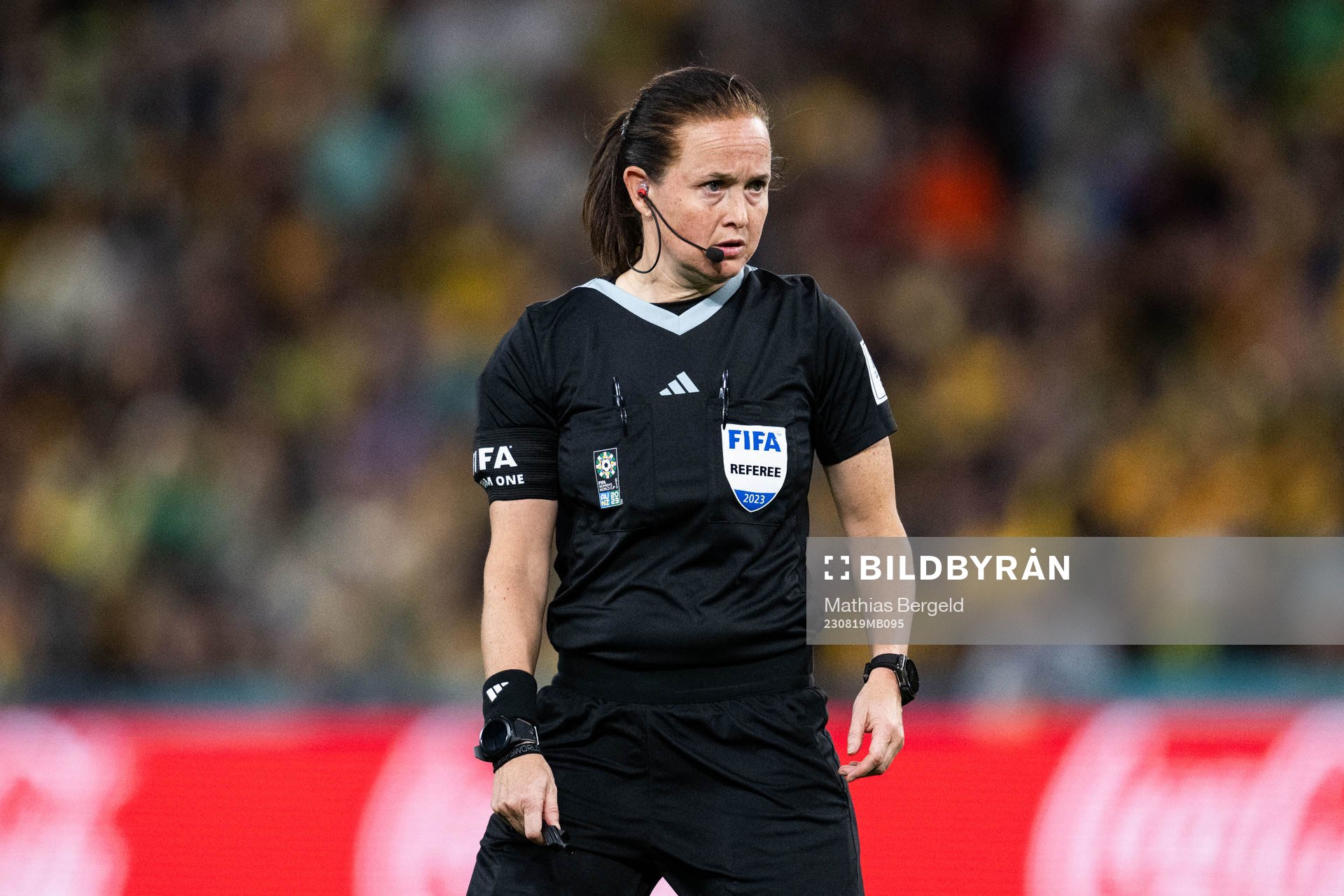 Referee Cheryl Foster
