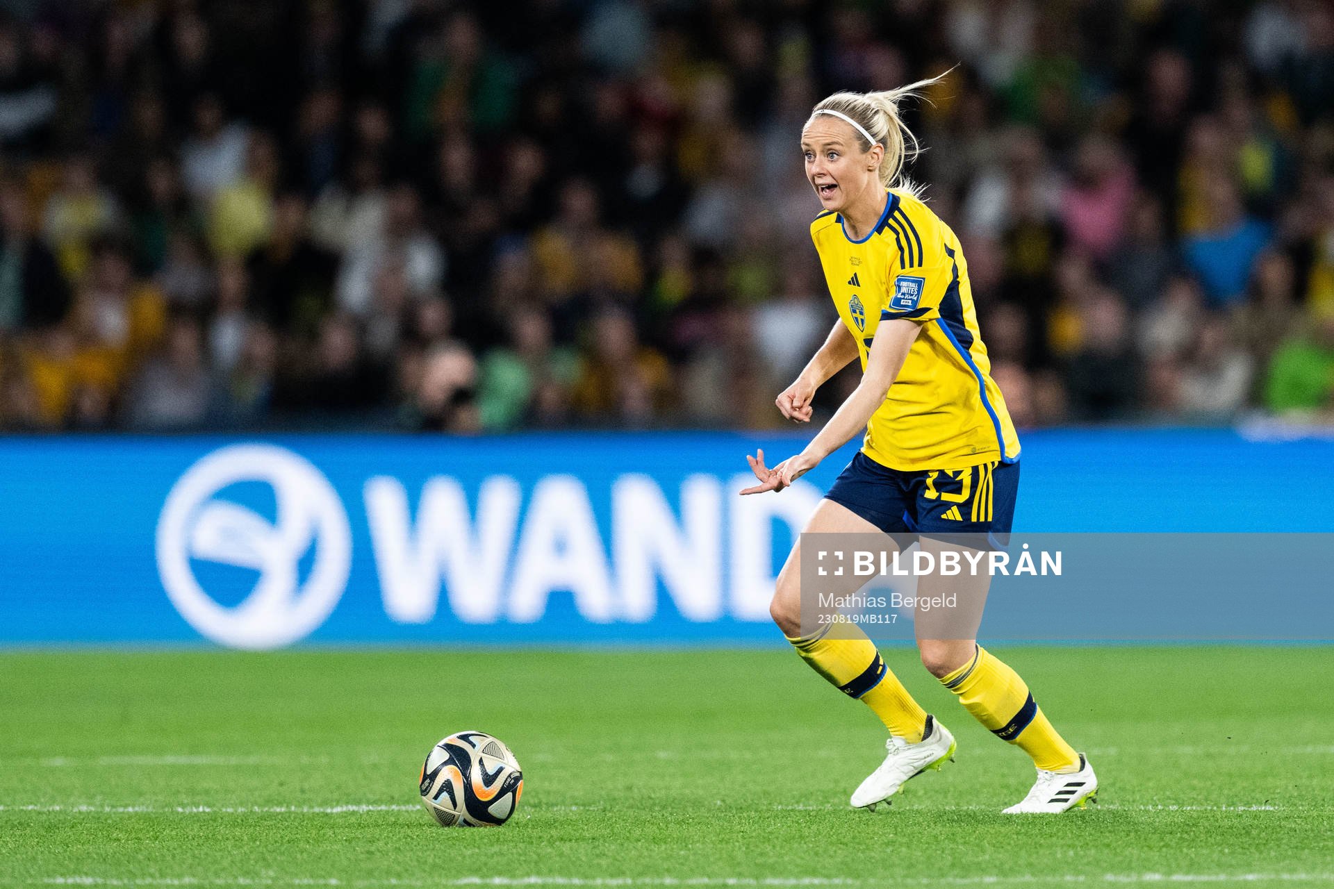 Amanda Ilestedt of Sweden
